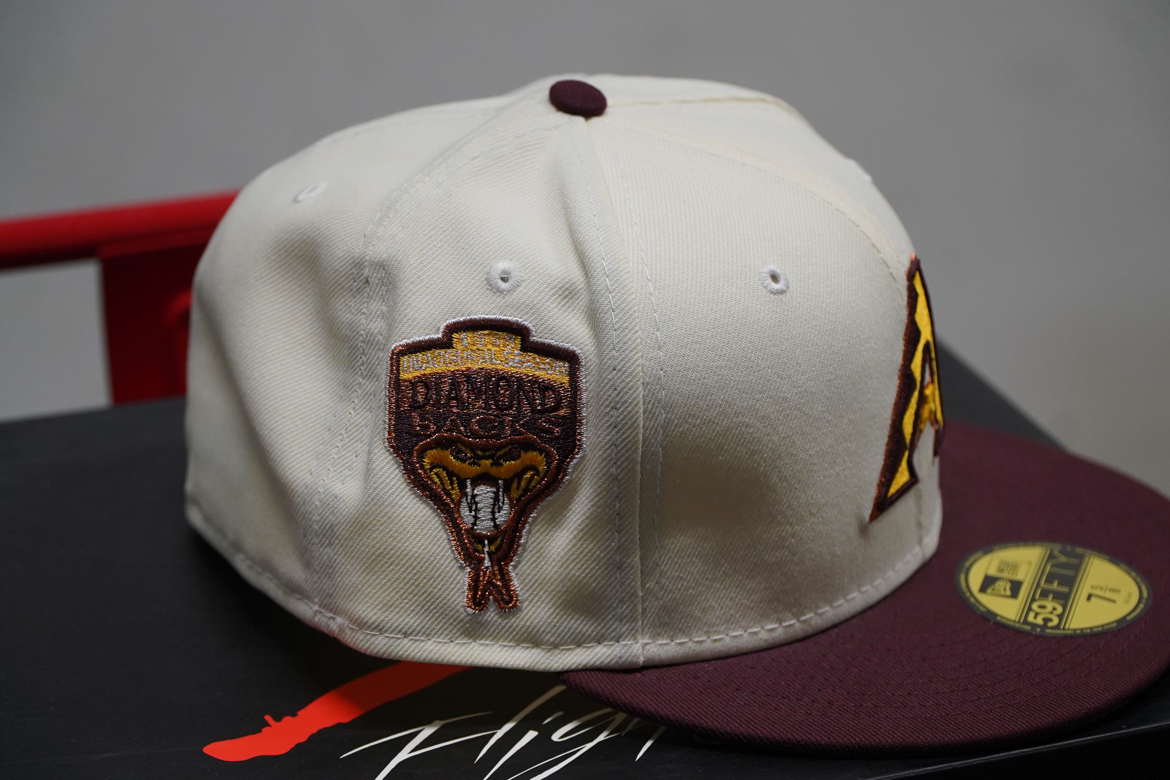 New Era Arizona Diamondbacks Panna Cotta New Era - 7 5/8 Size ONE SIZE - 2 Thumbnail