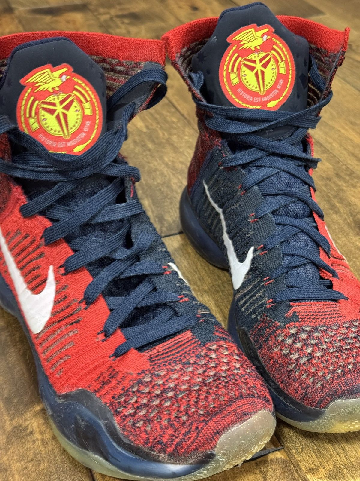 Nike NIKE Kobe 10 Elite "American" sneakers Size US 8.5 / EU 41-42 - 12 Thumbnail