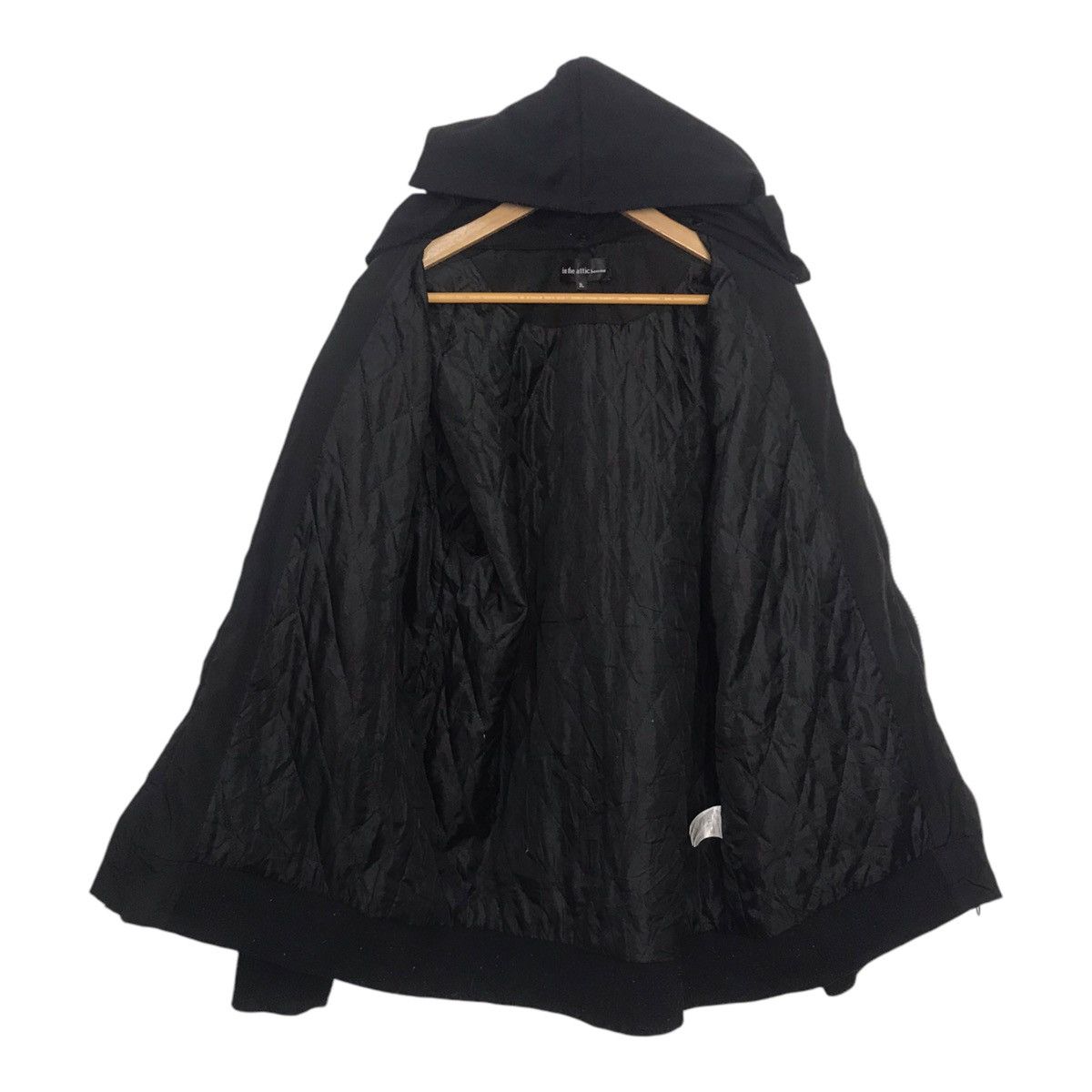 If Six Was Nine × In The Attic × Japanese Brand In The Attic Print Writing Black Jacket Size US M / EU 48-50 / 2 - 7 Thumbnail