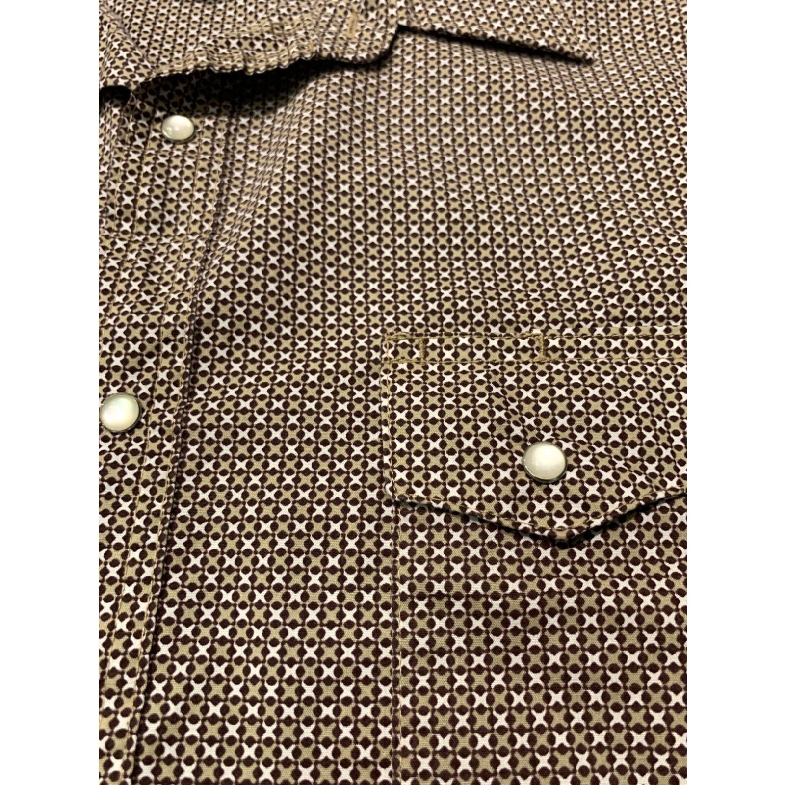 Wrangler Wrangler Western Plaid Button-Up Shirt Men's Long Sleeve Large Multicolor Size US L / EU 52-54 / 3 - 1 Thumbnail