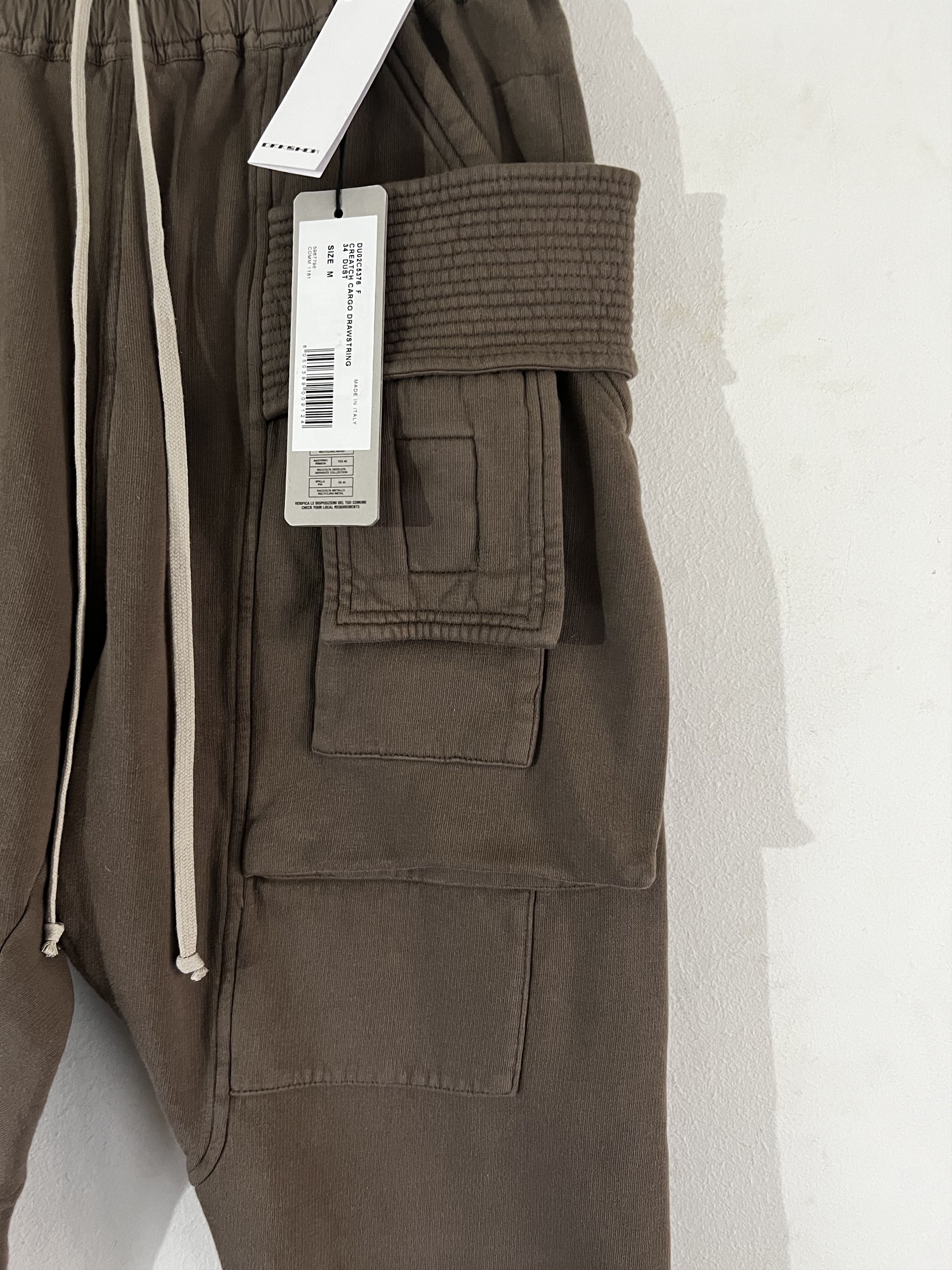 Rick Owens Drkshdw Creatch Cargo Drawstring Size US 32 / EU 48 - 7 Thumbnail