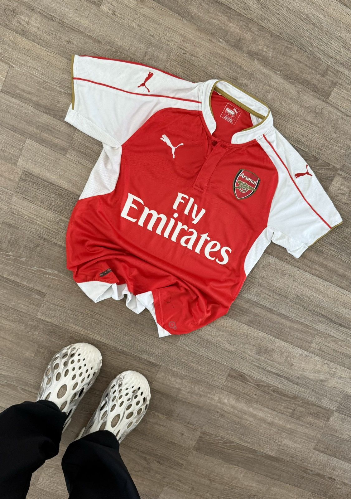 Puma Y2K Puma Arsenal 2015 Soccer Football Jersey Blokecore Size US S / EU 44-46 / 1 - 1 Thumbnail