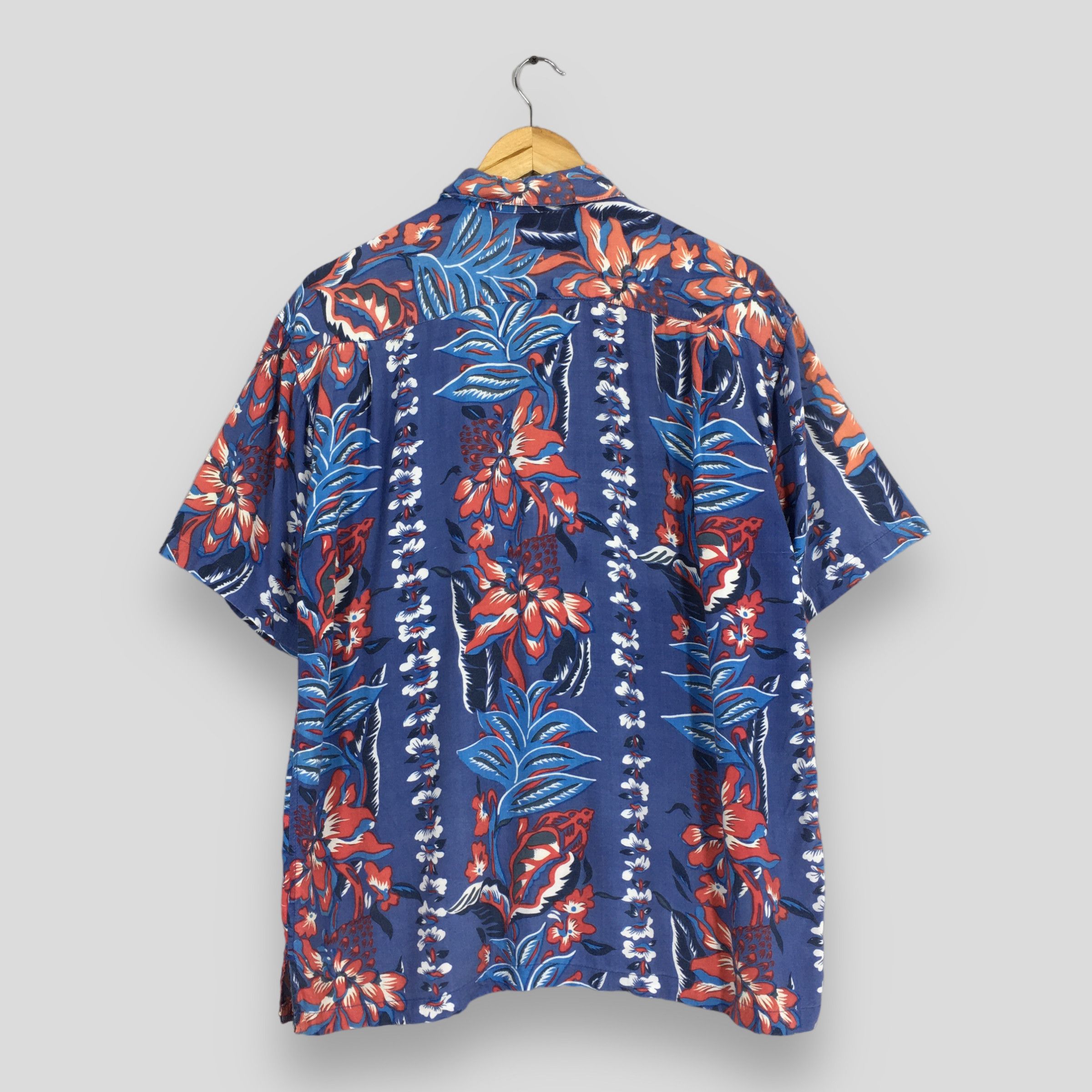 Vintage 90s Living Island Hibiscus Flower Tropical Hawaii Shirt Size US L / EU 52-54 / 3 - 7 Thumbnail