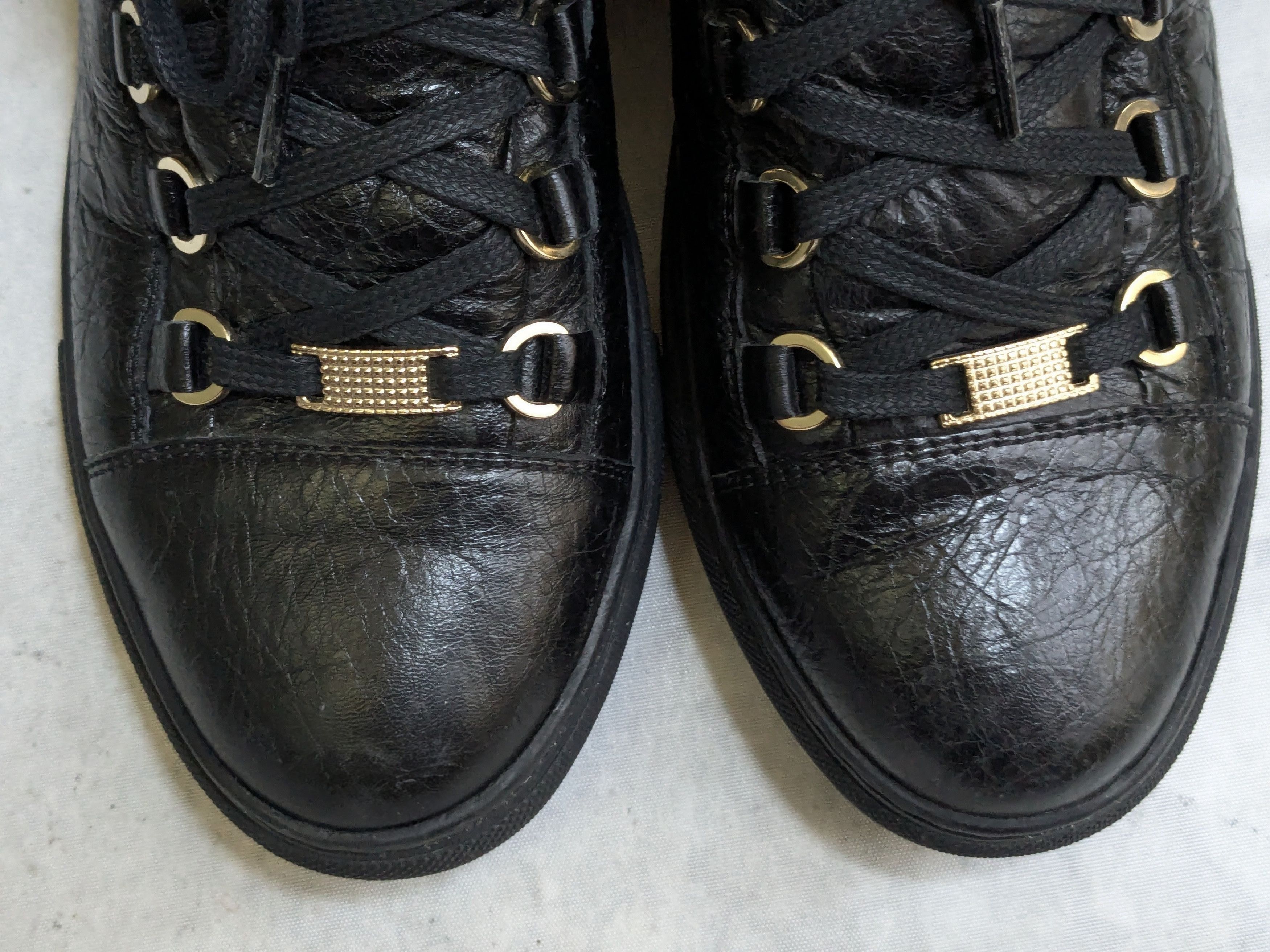 Balenciaga Balenciaga Arena Sneakers Black 8 41 High Tops Size US 8 / EU 41 - 2 Thumbnail