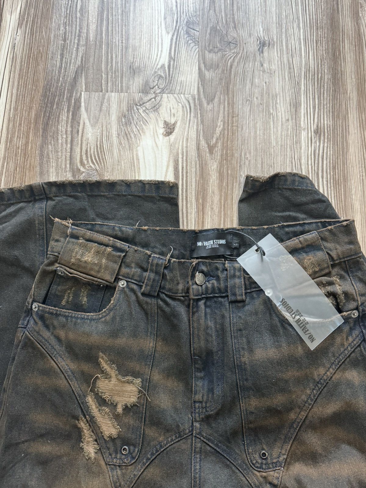 No Faith Studios No Faith Studios Rusted Used Dune Denim