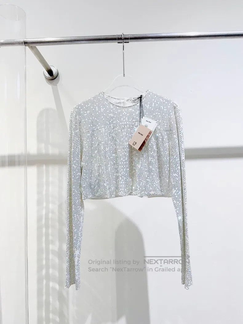 Miu Miu Miu Miu 36 Full-drilled coat Size S / US 4 / IT 40 - 1 Thumbnail