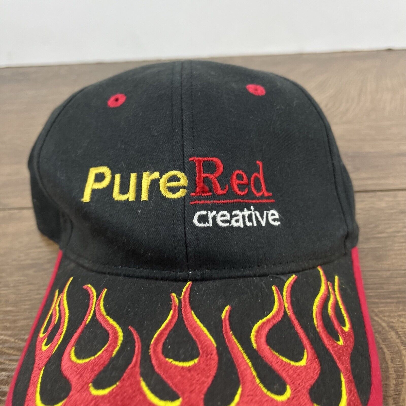 Other Pure Red Creative Hat Fire Hat Black Adjustable Hat Black Ad Size ONE SIZE - 6 Thumbnail