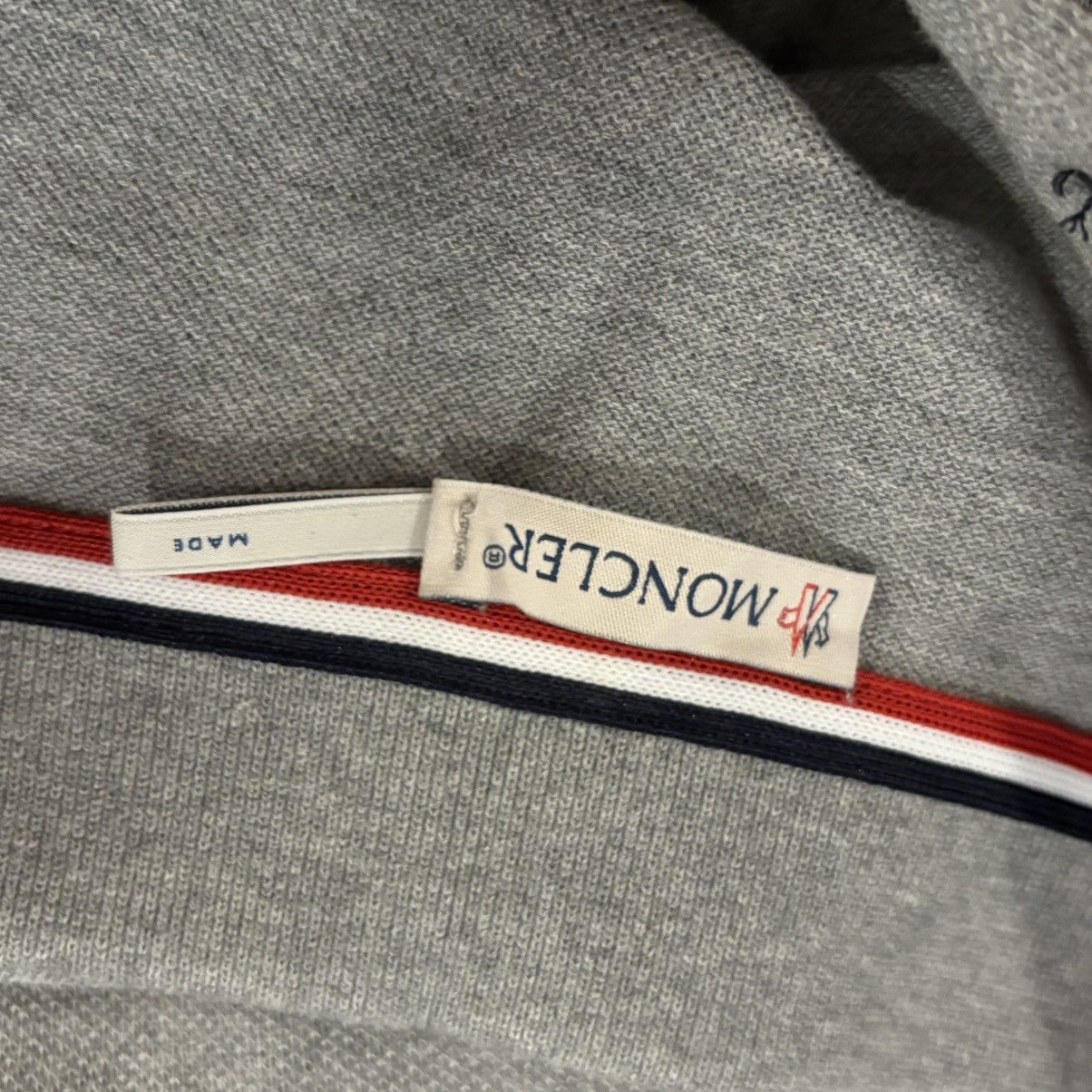 Moncler Moncler grey polo short size small Size US S / EU 44-46 / 1 - 3 Thumbnail