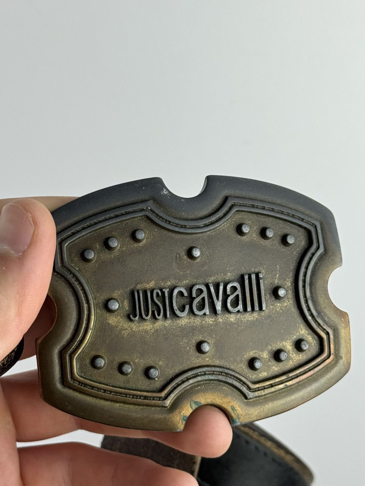 Just Cavalli Vintage Just Cavalli Leather Belt Size ONE SIZE - 2 Thumbnail