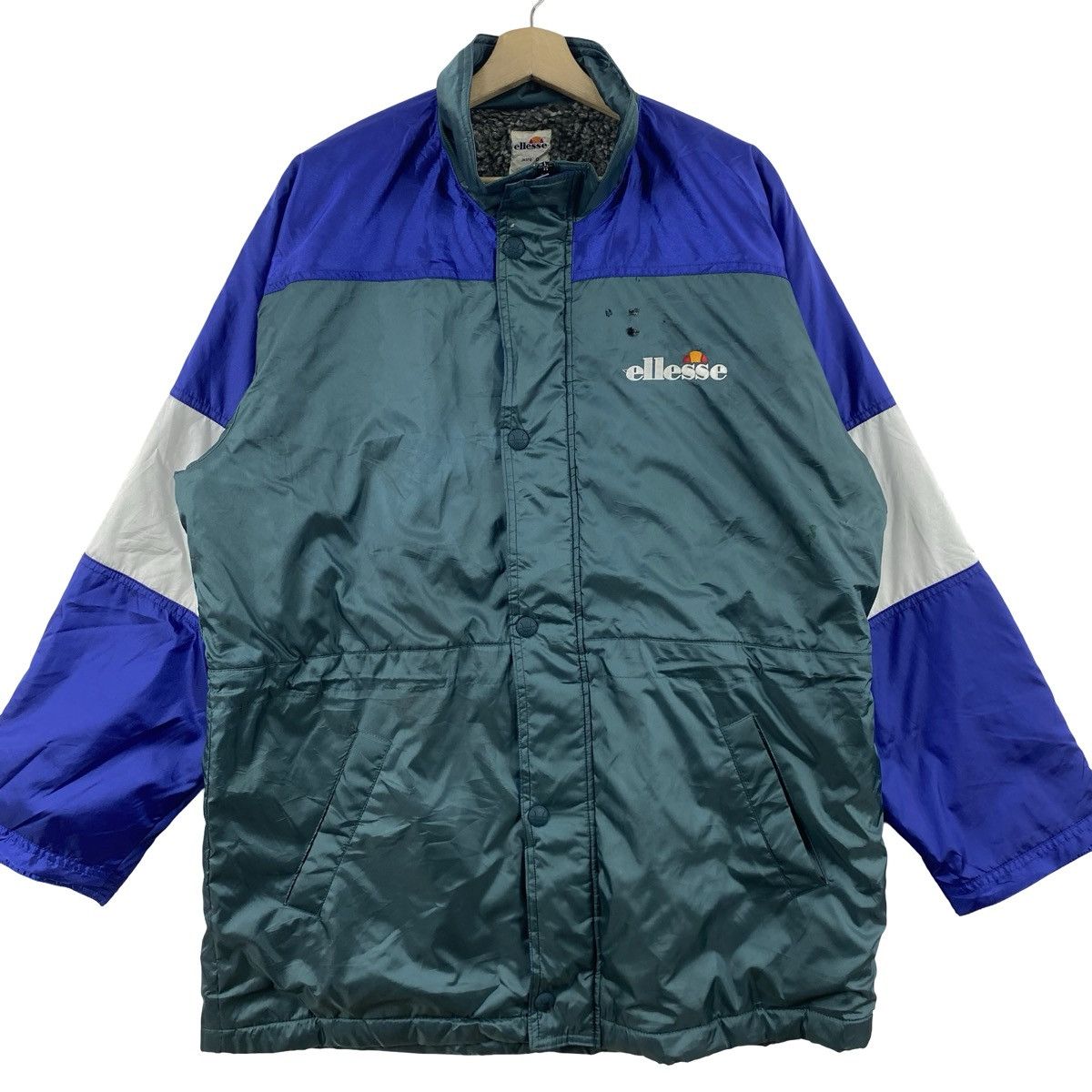 Ellesse Vintage ELLESSE Puffer Jacket Sherpa Winter Coat JASPO Retro Size US XXL / EU 58 / 5 - 6 Thumbnail