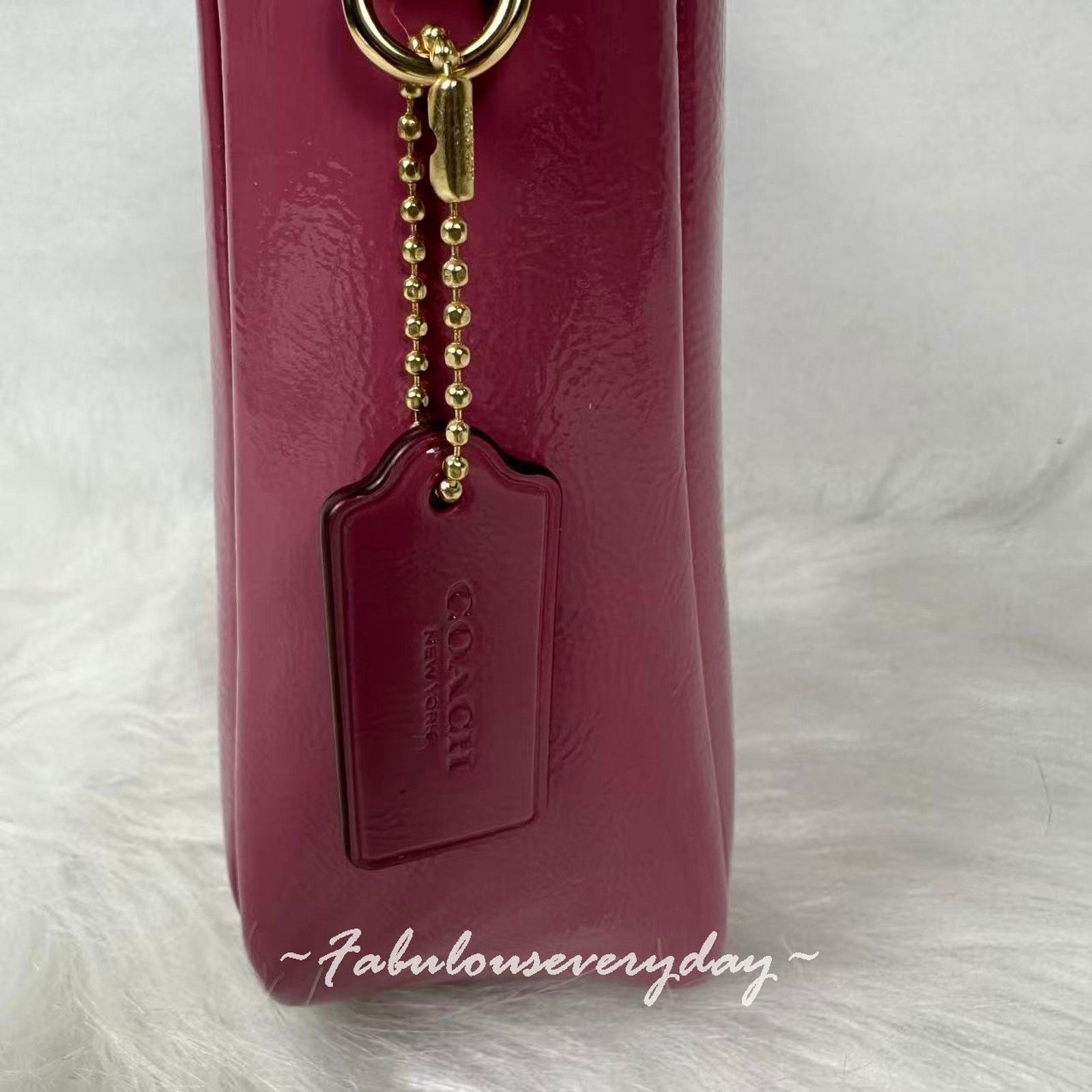 Coach COACH Hadley Mini Crossbody Bag Shoulder Leather/Gold/Azelia Size ONE SIZE - 6 Thumbnail