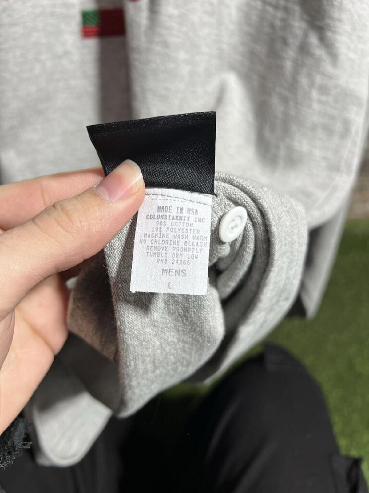 DENIM TEARS Denim Tears Grey Polo Sz. L Size ONE SIZE - 5 Thumbnail