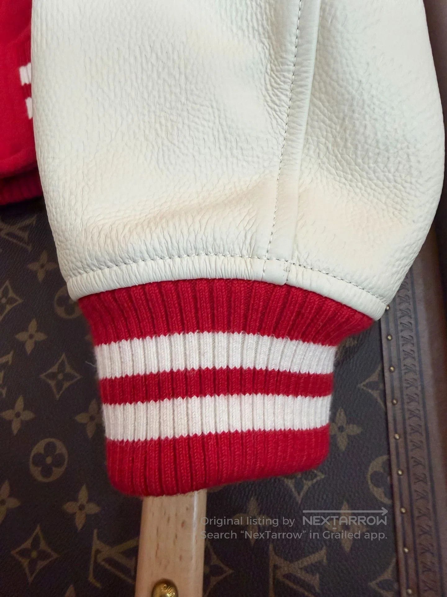 Louis Vuitton Louis Vuitton Pharrell Red White Baseball Jacket. Size US L / EU 52-54 / 3 - 6 Thumbnail