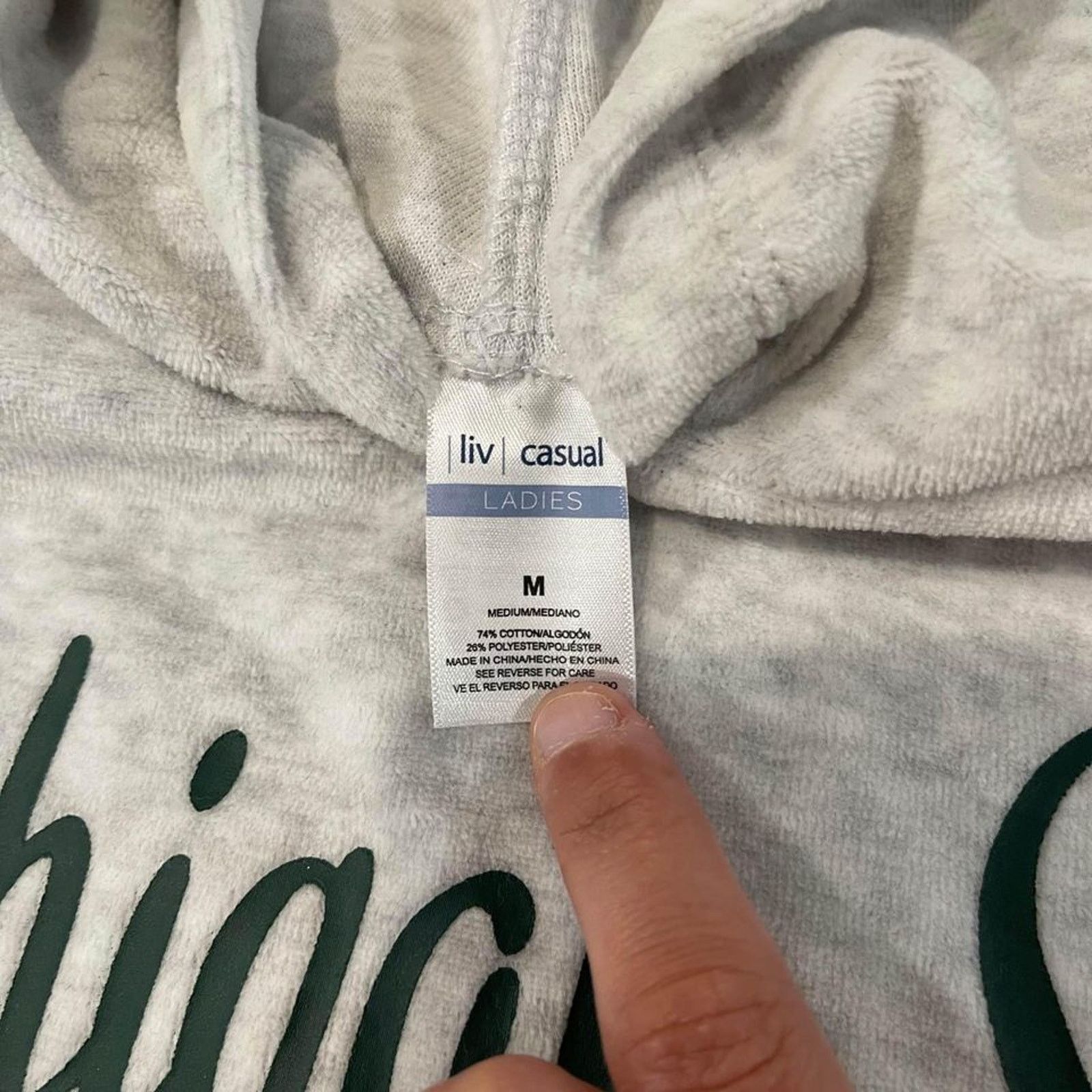 LIV Outdoor Liv Casual Michigan State Spartans Sweatshirt Women Medium Size M / US 6-8 / IT 42-44 - 4 Thumbnail
