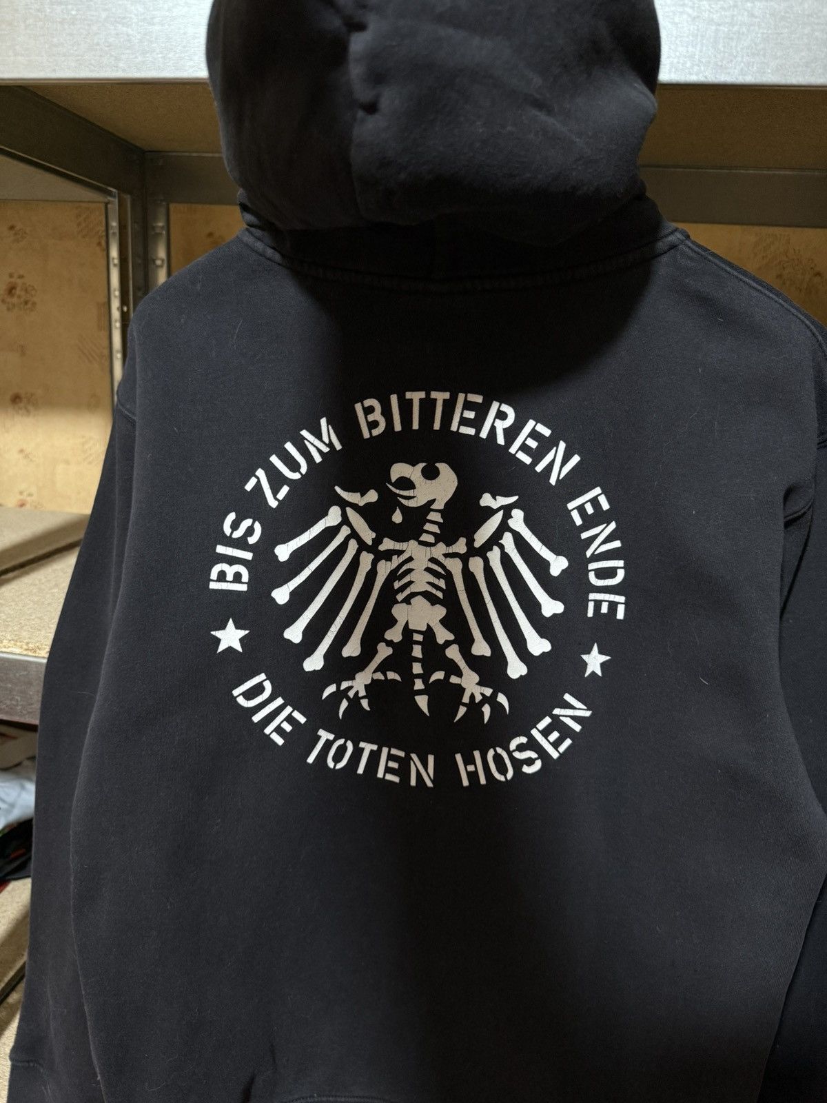 Band Tees × Vintage Vintage 90s Die Toten Hosen Bis Zum Bitteren Ende Hoodie Size US L / EU 52-54 / 3 - 5 Thumbnail