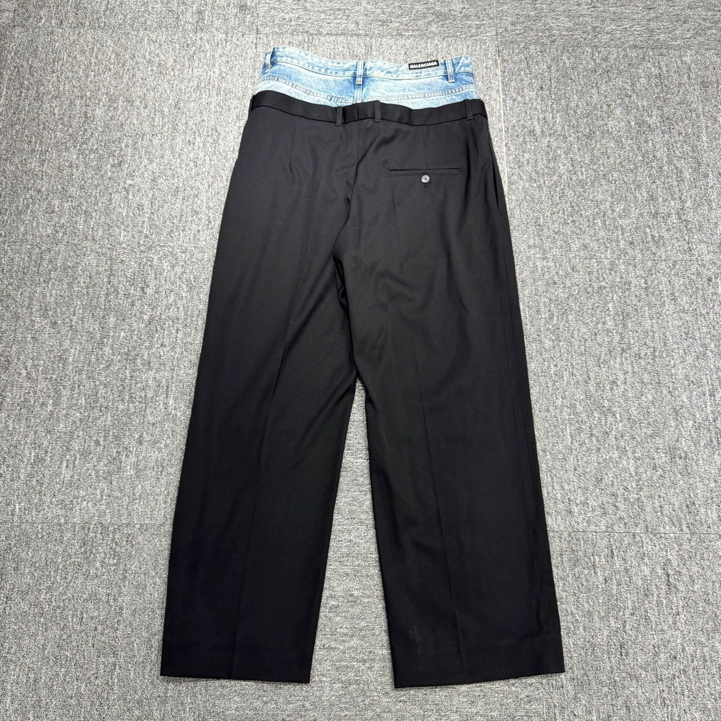 Balenciaga Balenciaga Double Waist Wool Casual Pants M Size US 32 / EU 48 - 5 Thumbnail
