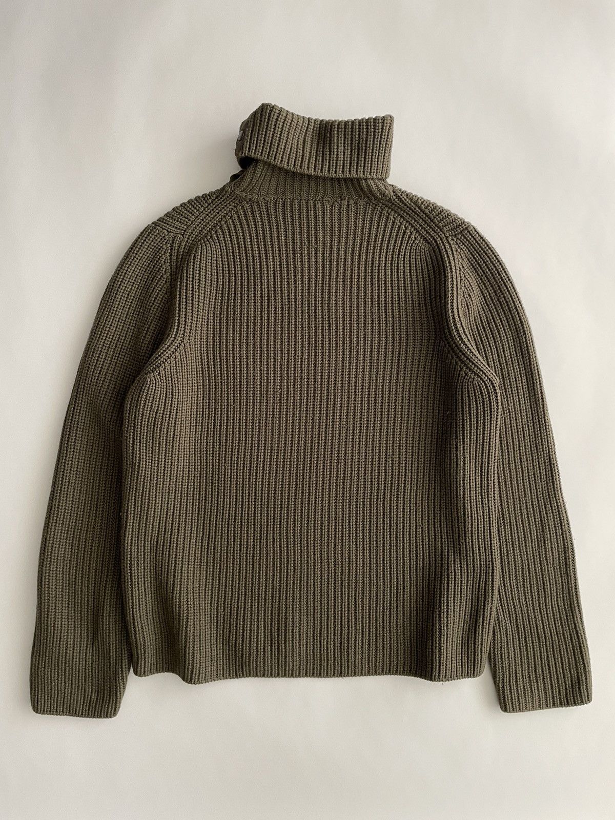 Prada Prada Early 2000’s Heavy Wool Turtleneck Wool Sweater Size US M / EU 48-50 / 2 - 3 Thumbnail