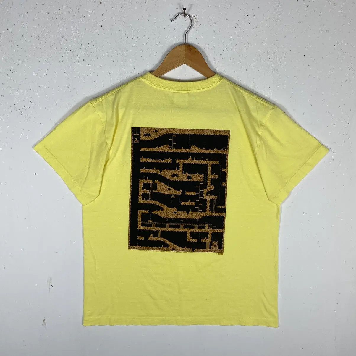 Nintendo Vintage SPELUNKER Nintendo Video Game Promo Tee Size US M / EU 48-50 / 2 - 6 Thumbnail