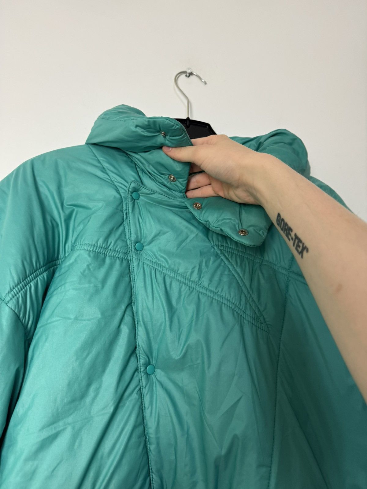 Moncler Vintage Rare 90s Moncler Puffer Jacket asymmetrical button Size US M / EU 48-50 / 2 - 11 Thumbnail