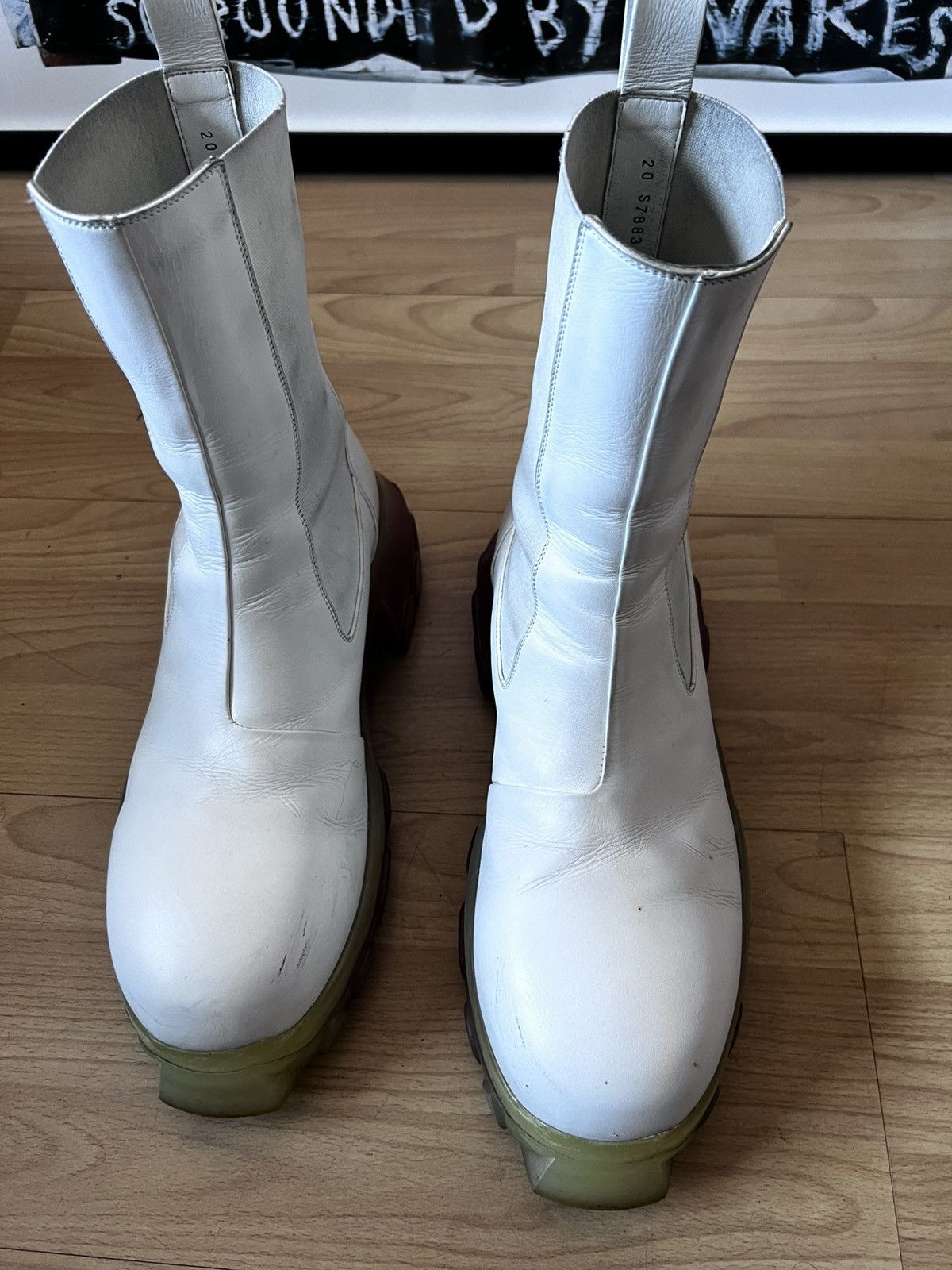 Rick Owens Rick Owen’s Tractor Bozo Beetle Boot Size US 9 / EU 42 - 3 Thumbnail