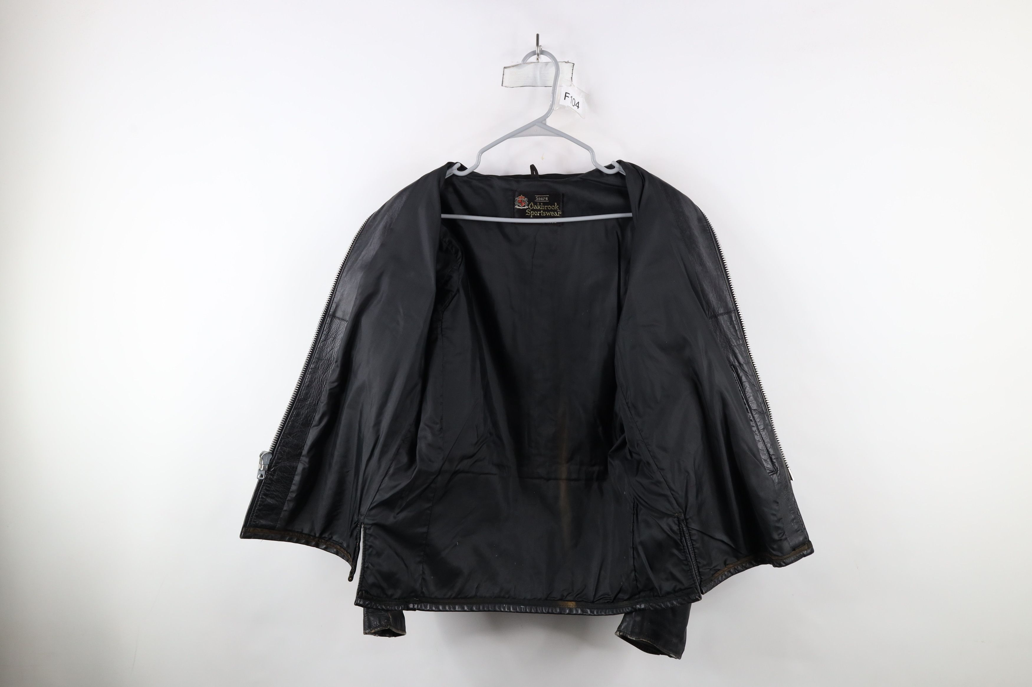 Vintage Vintage 60s 70s Streetwear Chain Zipper Cafe Jacket USA Size US L / EU 52-54 / 3 - 12 Thumbnail
