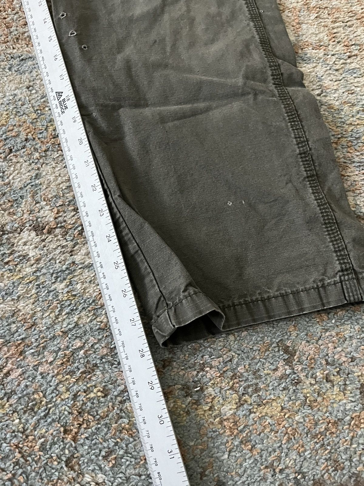 Vintage × Wrangler VTG wrangler Riggs workwear pants 36 paint distressed Size US 36 / EU 52 - 8 Thumbnail
