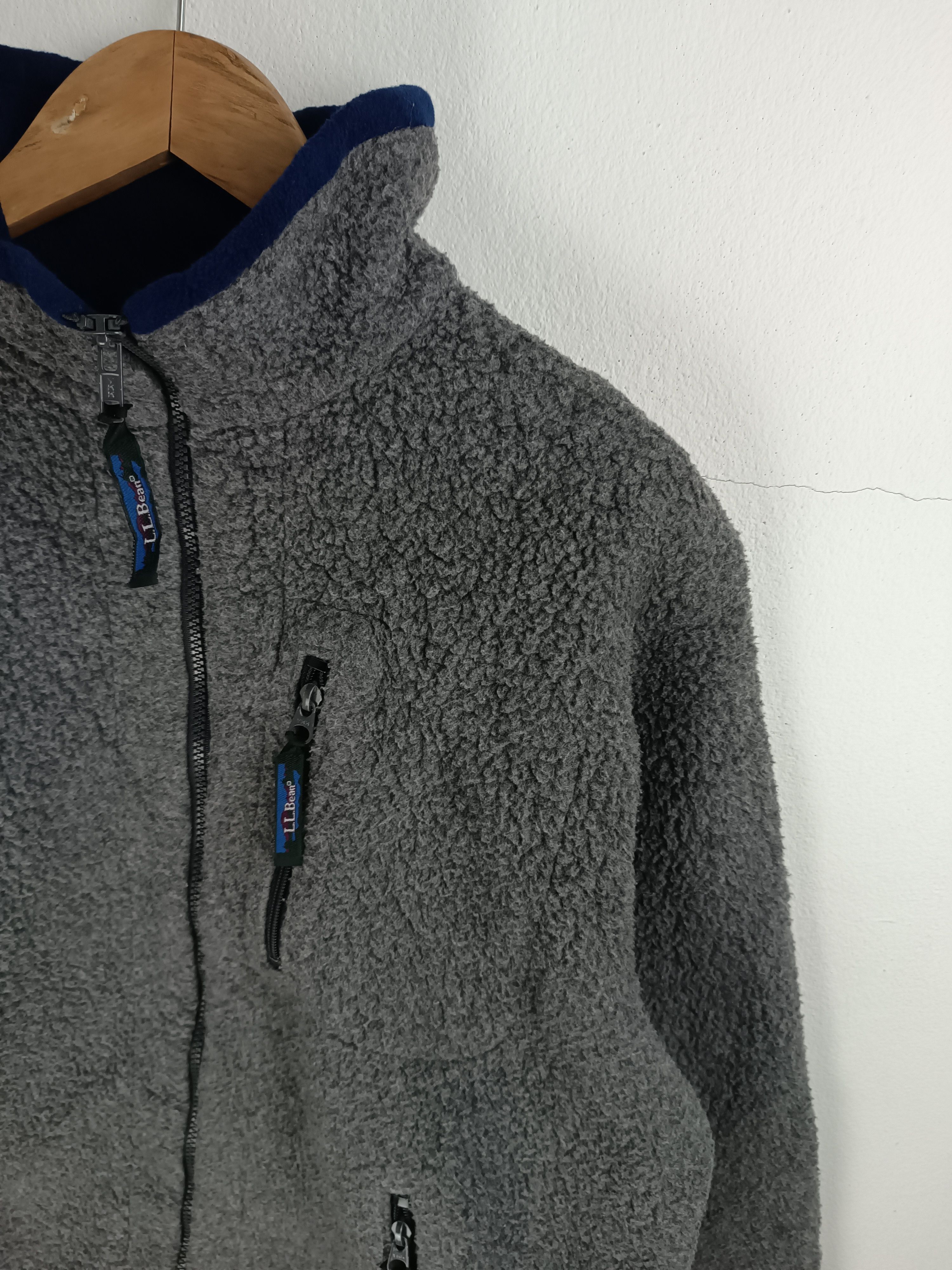 L.L. Bean VINTAGE 90'S L.L.BEAN SHERPA FLEECE JACKET Size US L / EU 52-54 / 3 - 13 Thumbnail