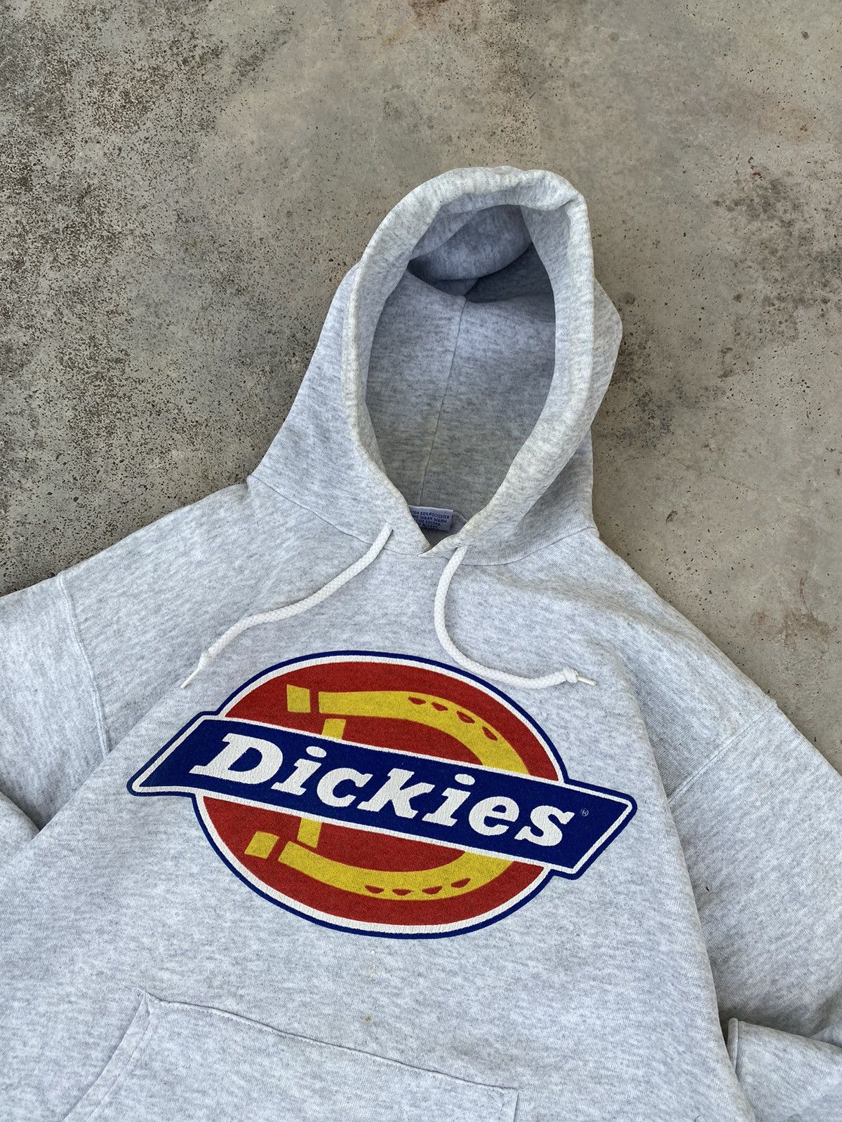 Dickies Crazy 90s Dickies Big Logo Pull Over Hoodie Made in USA Size US M / EU 48-50 / 2 - 2 Thumbnail
