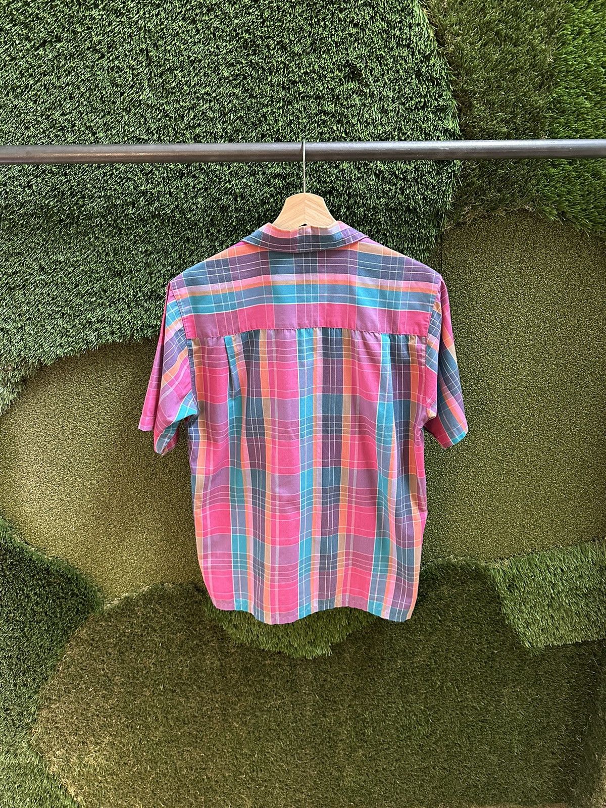 Vintage Vintage Plaid Button-up Shirt Large Size US L / EU 52-54 / 3 - 2 Thumbnail