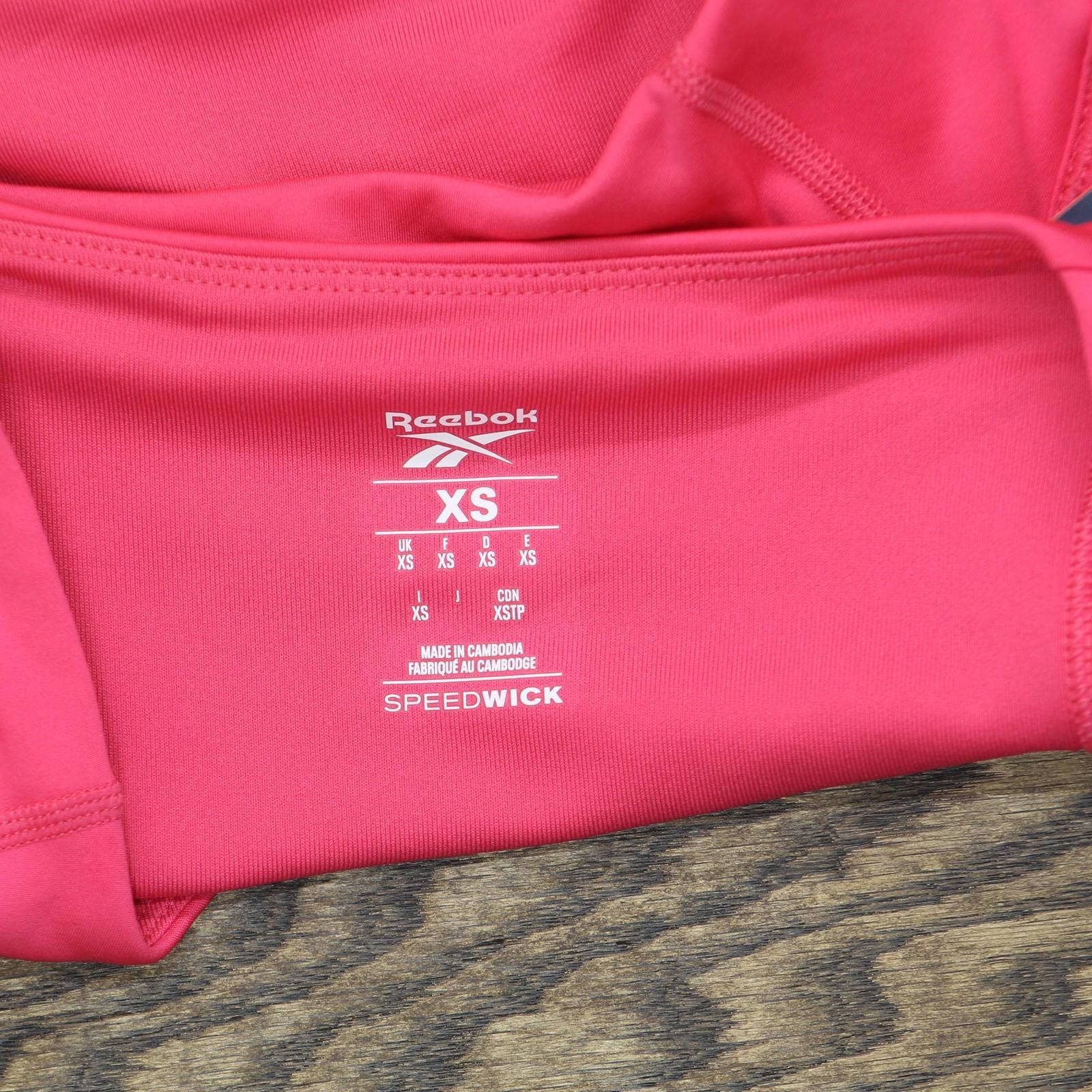 Reebok Reebok Id Train High Support Bra 100205239 Bold Pink Xs Size ONE SIZE - 4 Thumbnail