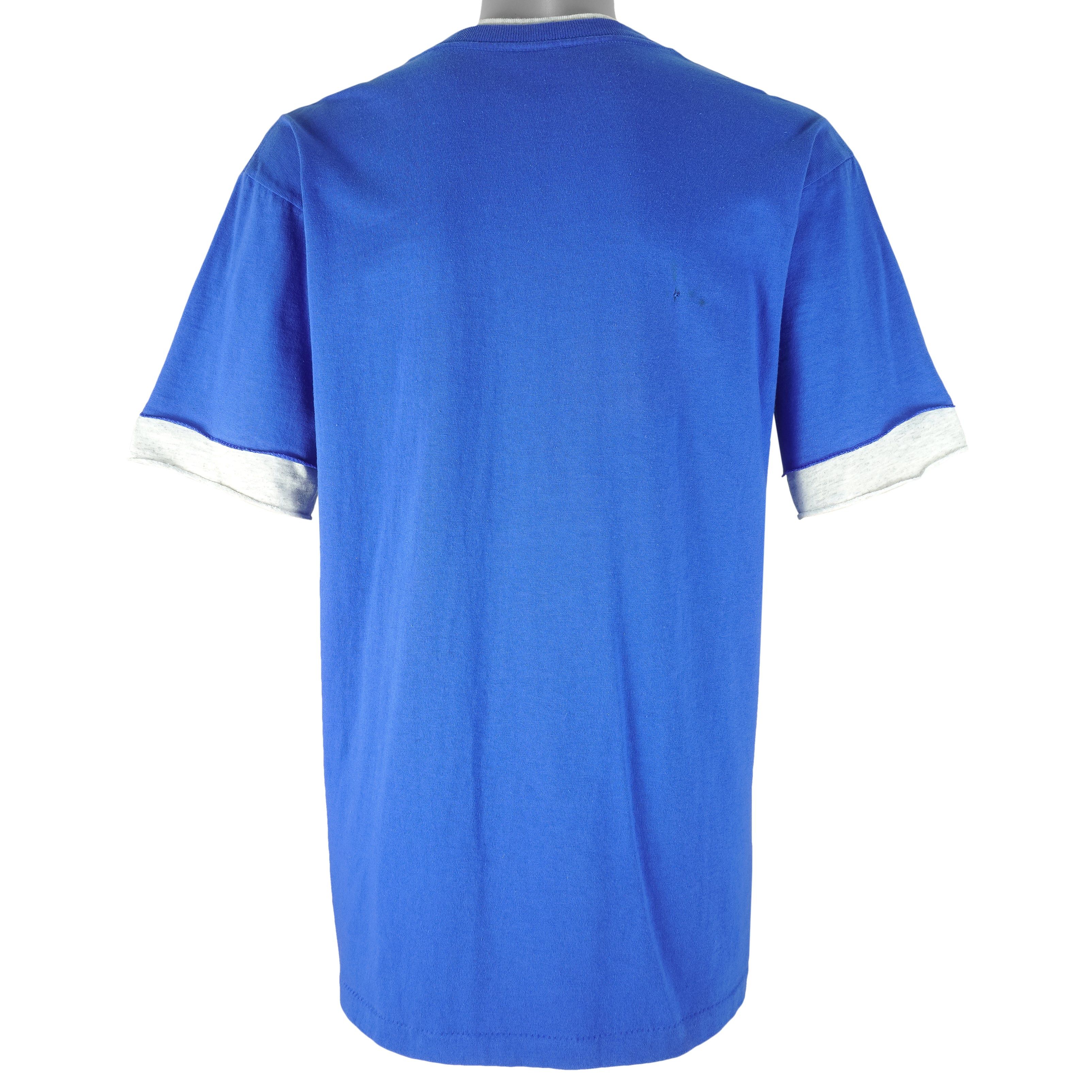 Salem Sportswear NCAA - Duke Blue Devils Roll Em Ups T-Shirt 1992 Size US XL / EU 56 / 4 - 2 Thumbnail