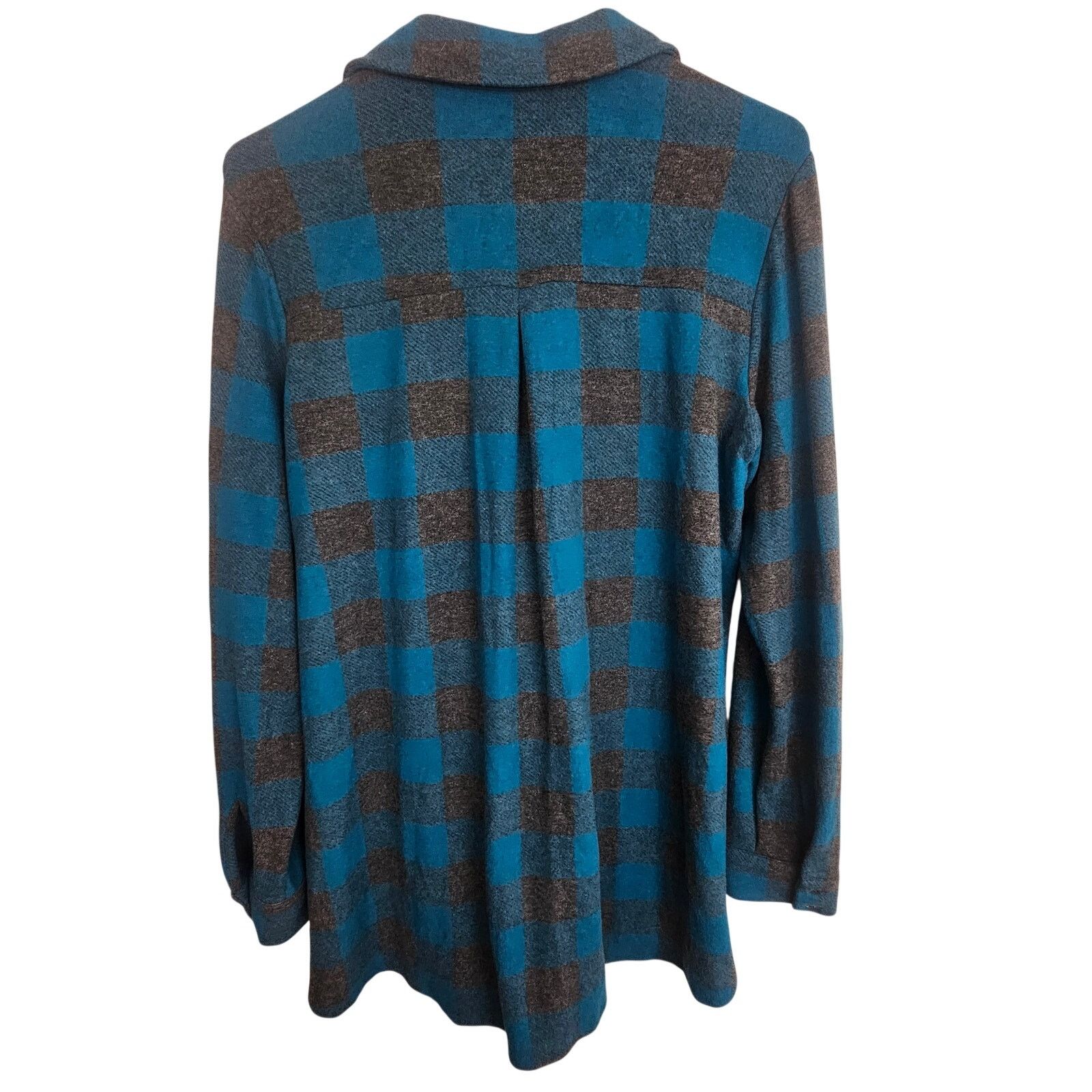 Soft Surroundings Soft Surroundings Womens Mad About Plaid Tunic S Ultra Soft Size S / US 4 / IT 40 - 8 Thumbnail
