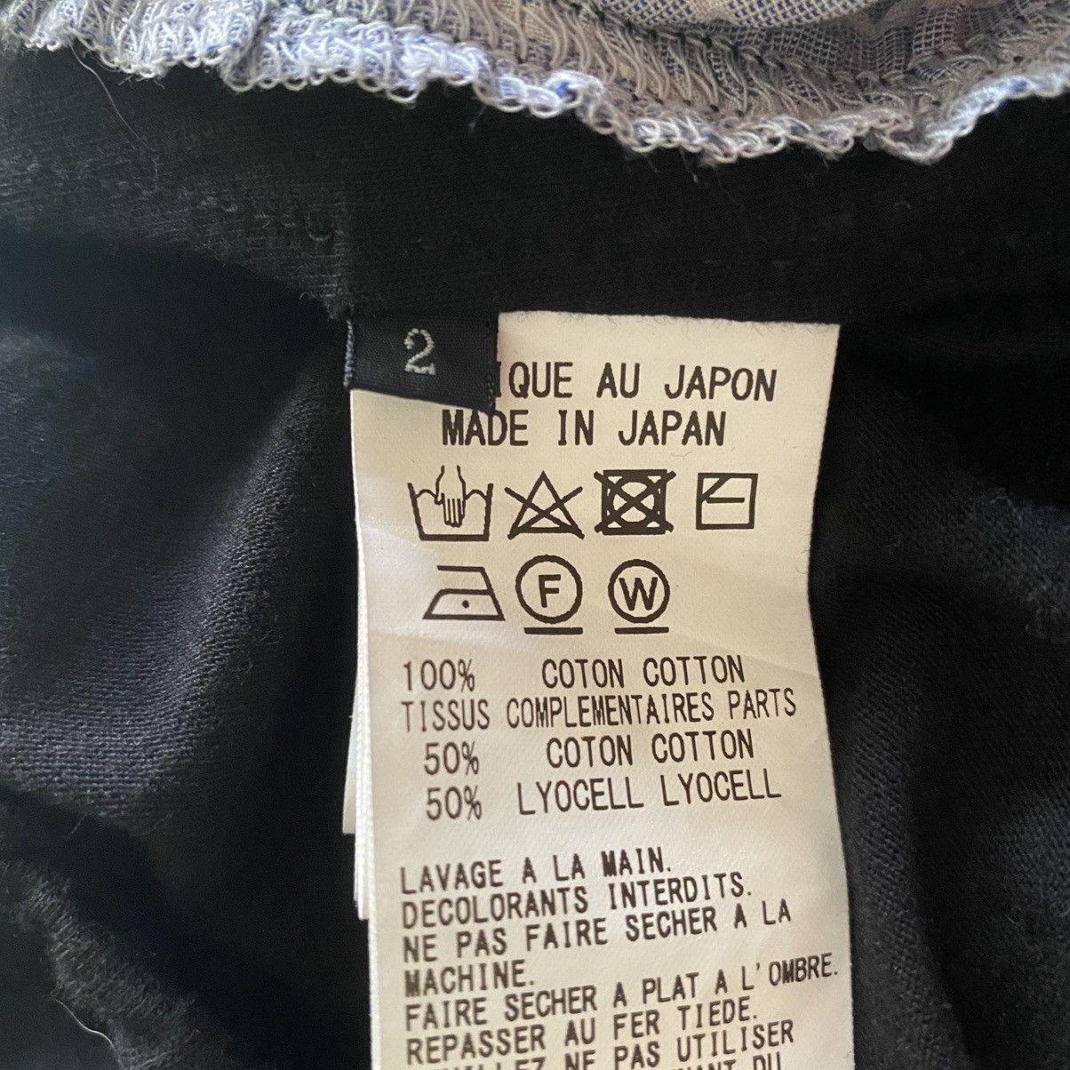 Yohji Yamamoto Y’s Scrunch Cut And Sew Shirt Size M / US 6-8 / IT 42-44 - 9 Thumbnail