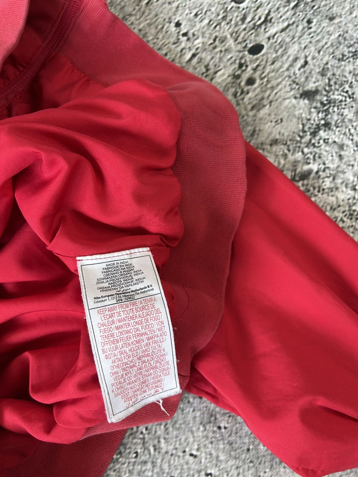 Nike × Vintage Nike Arsenal track jacket vintage red fly emirates Size US M / EU 48-50 / 2 - 8 Thumbnail