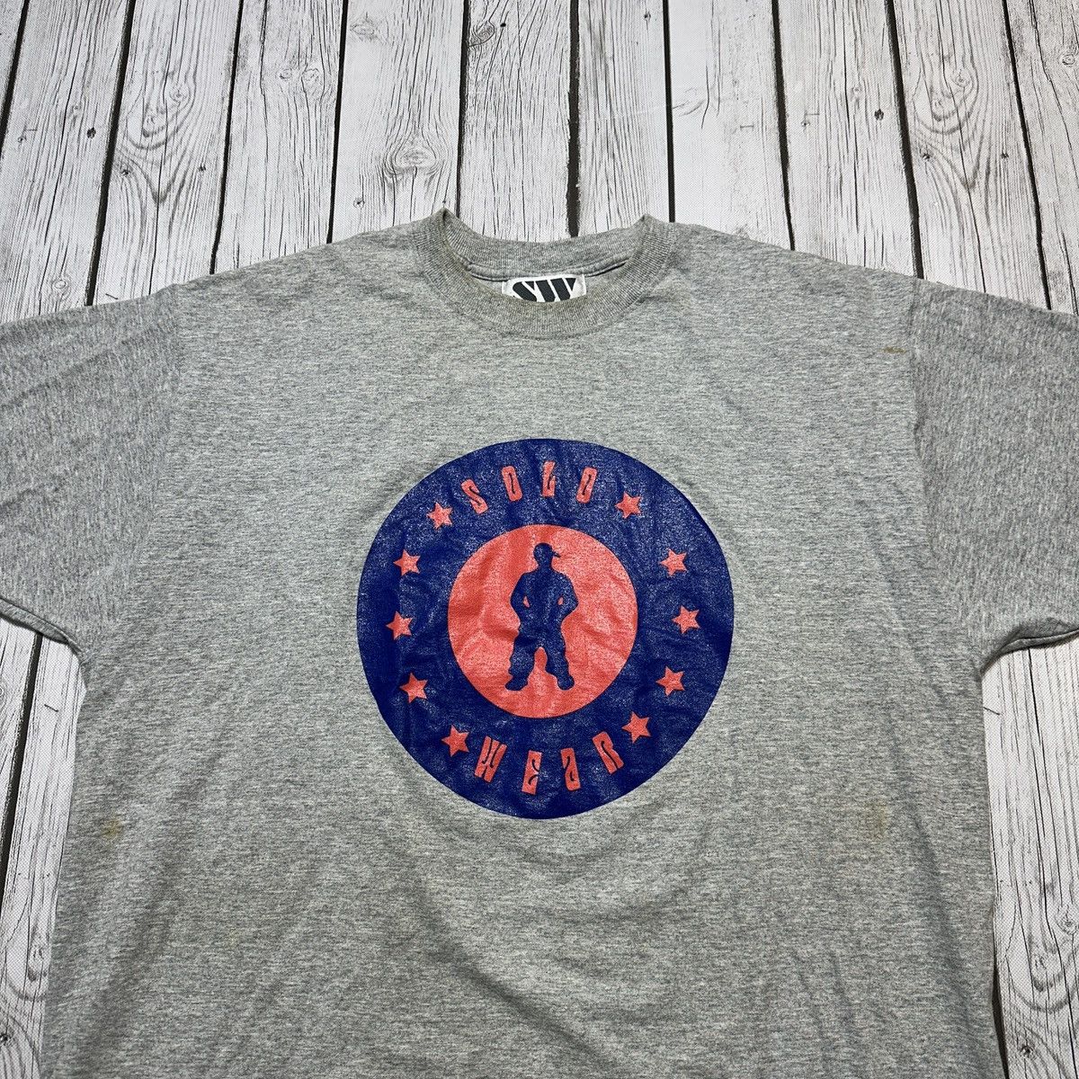 Vintage Vintage Solo Wear tee Size US XL / EU 56 / 4 - 3 Thumbnail