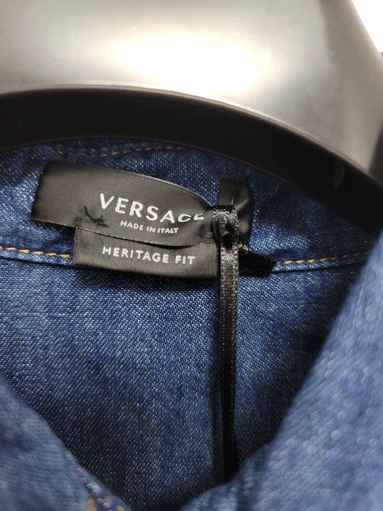 Versace Versace Thick shirt jacket Size US XL / EU 56 / 4 - 3 Thumbnail