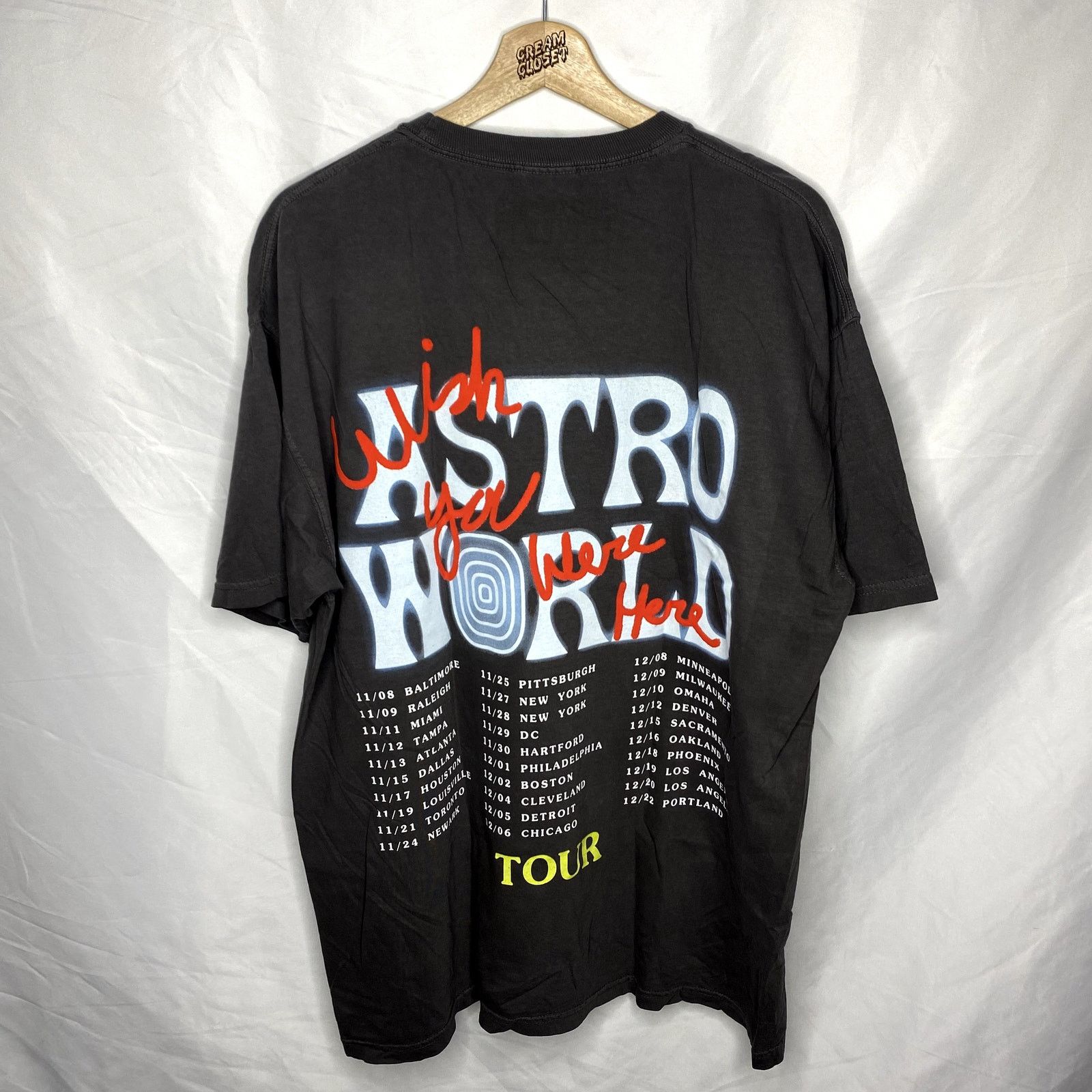 Travis Scott Cactus Jack hotsell Pony Ride Astroworld Hip Hop Rap Tour Merch Tee M