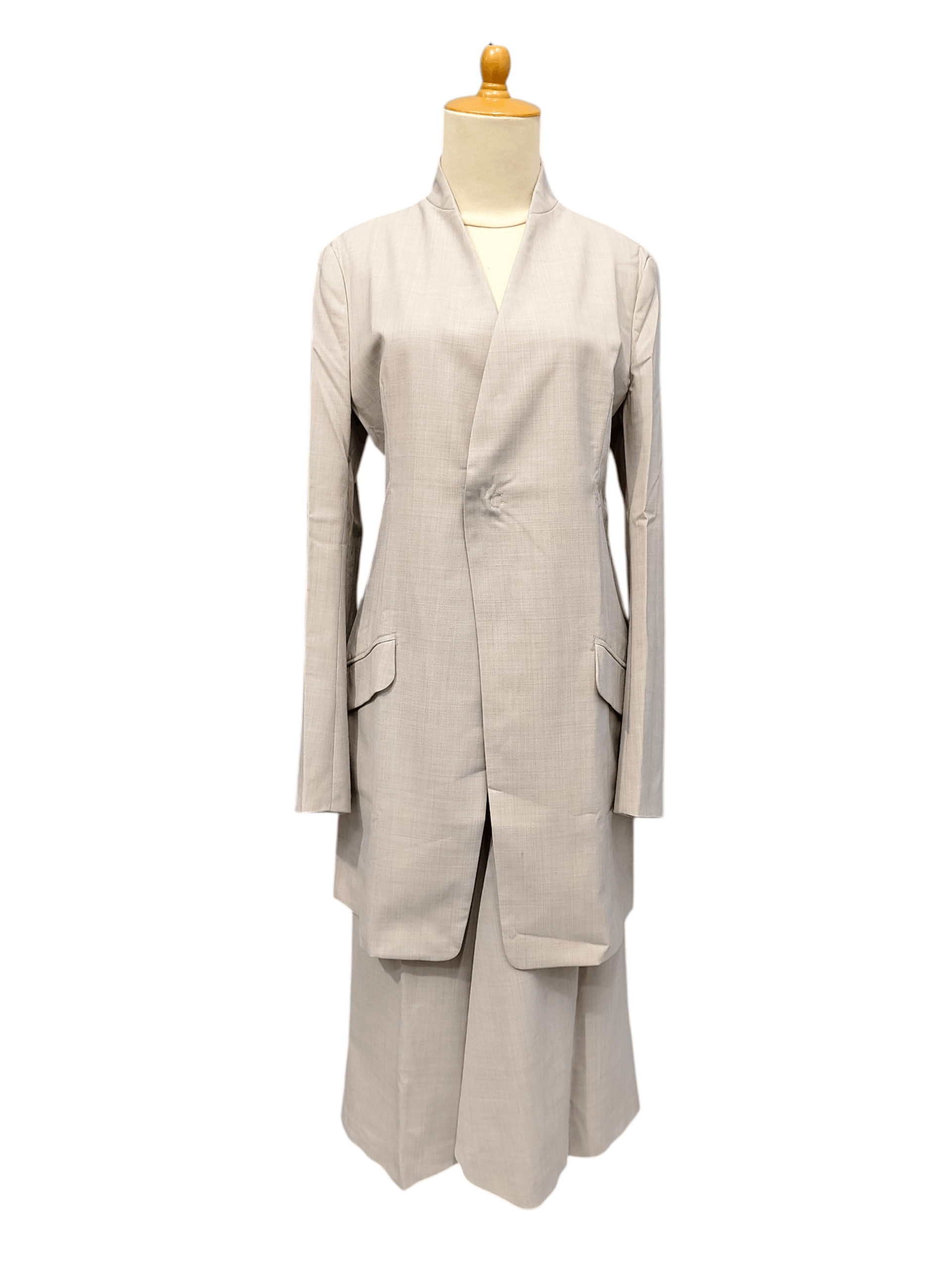 Yohji Yamamoto SAMPLE🔥Y's Yohji Yamamoto Set Tailored Jacket Flare Skirt Size M / US 6-8 / IT 42-44 - 1 Thumbnail