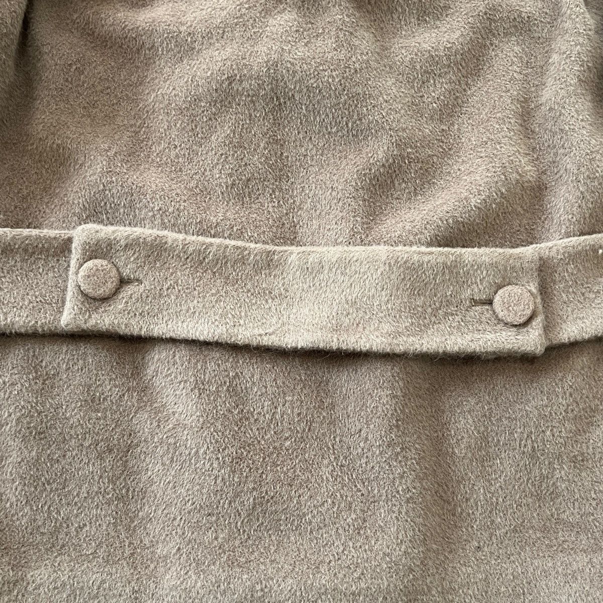 Maison Margiela MAISON MARGIELA ④ Alpaca Double-Breasted Wool Coat Size XS / US 0-2 / IT 36-38 - 14 Thumbnail