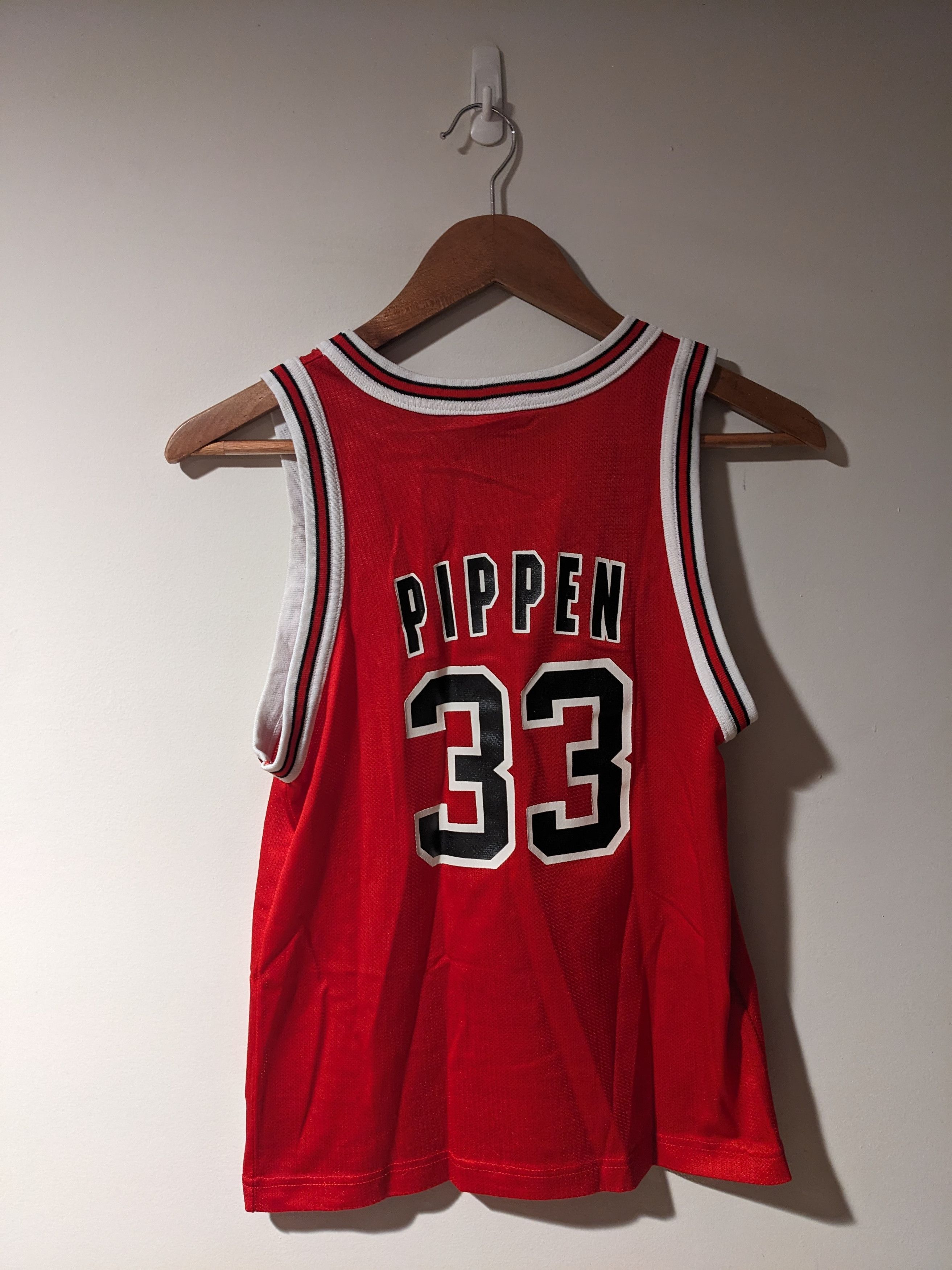Champion × NBA × Vintage Vintage 90s Chicago Bulls Pippen YOUTH Basketball Jersey Size US M / EU 48-50 / 2 - 1 Thumbnail