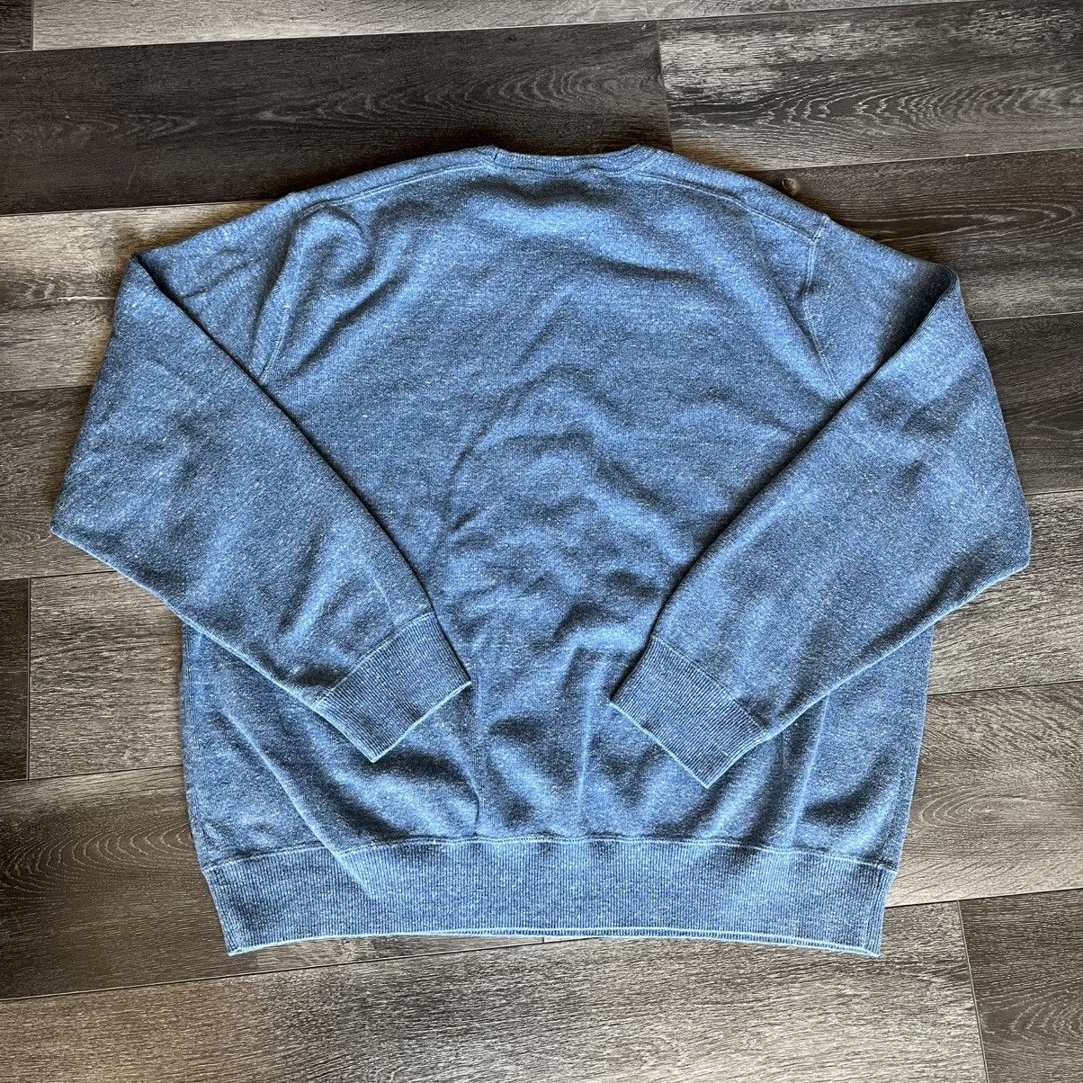 Polo Ralph Lauren Polo Ralph Lauren Heather Blue Basic Logo Crewneck Sweater Size US XXL / EU 58 / 5 - 2 Thumbnail