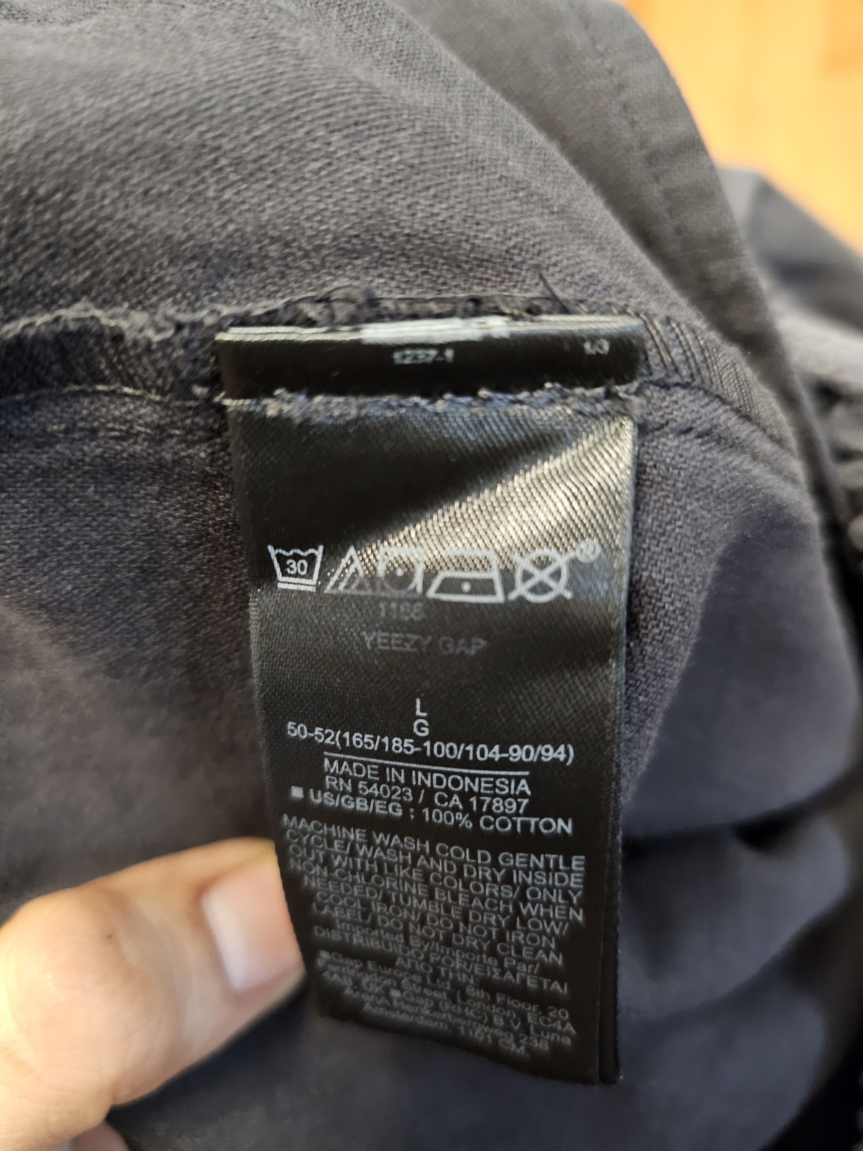 Balenciaga × Gap × Kanye West Yeezy Gap Unreleased Cargo Pocket Pants Size US 34 / EU 50 - 6 Thumbnail