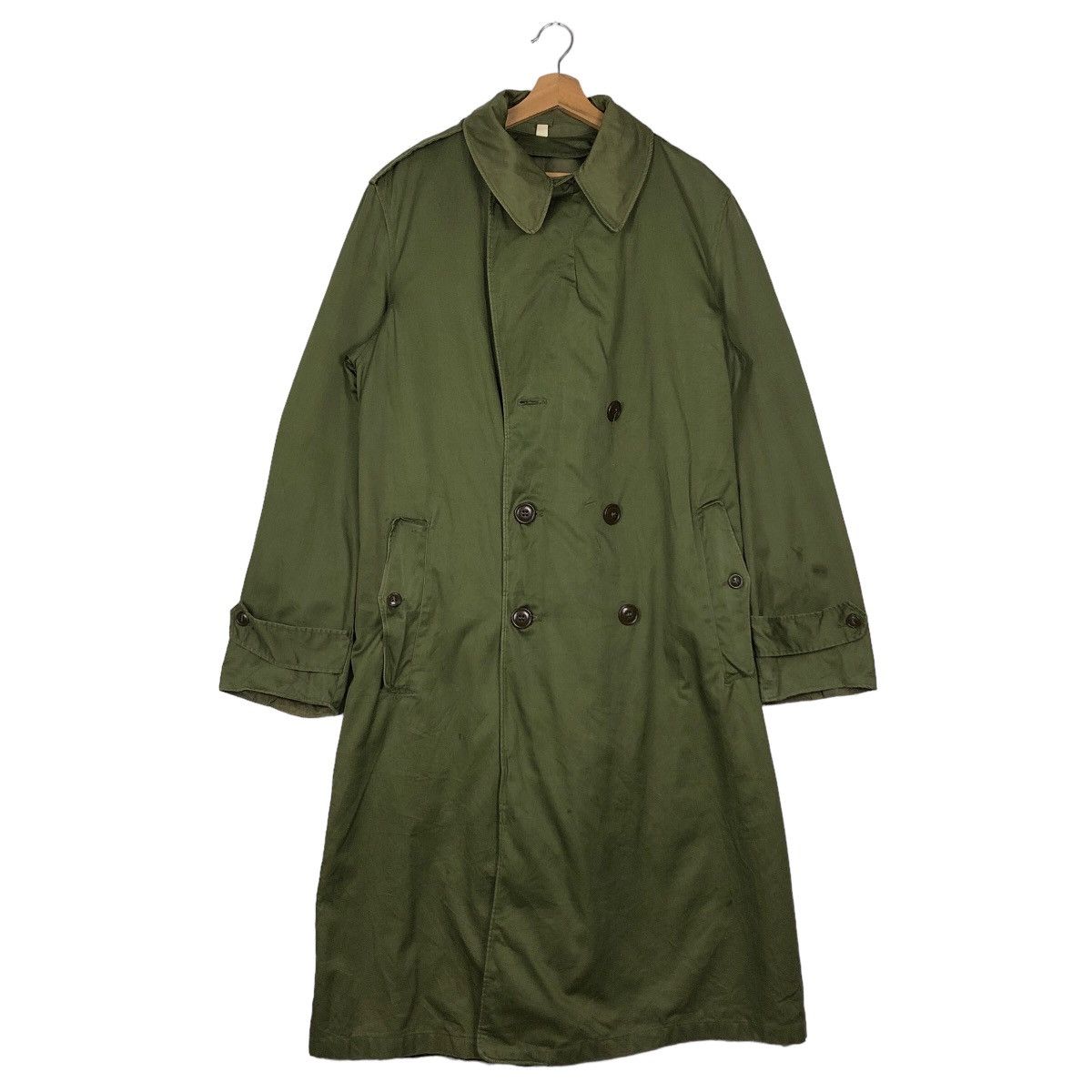 Buzz Rickson's 🔥True Vintage Long Trench Coats Military Buzz Ricksons Size US M / EU 48-50 / 2 - 1 Thumbnail