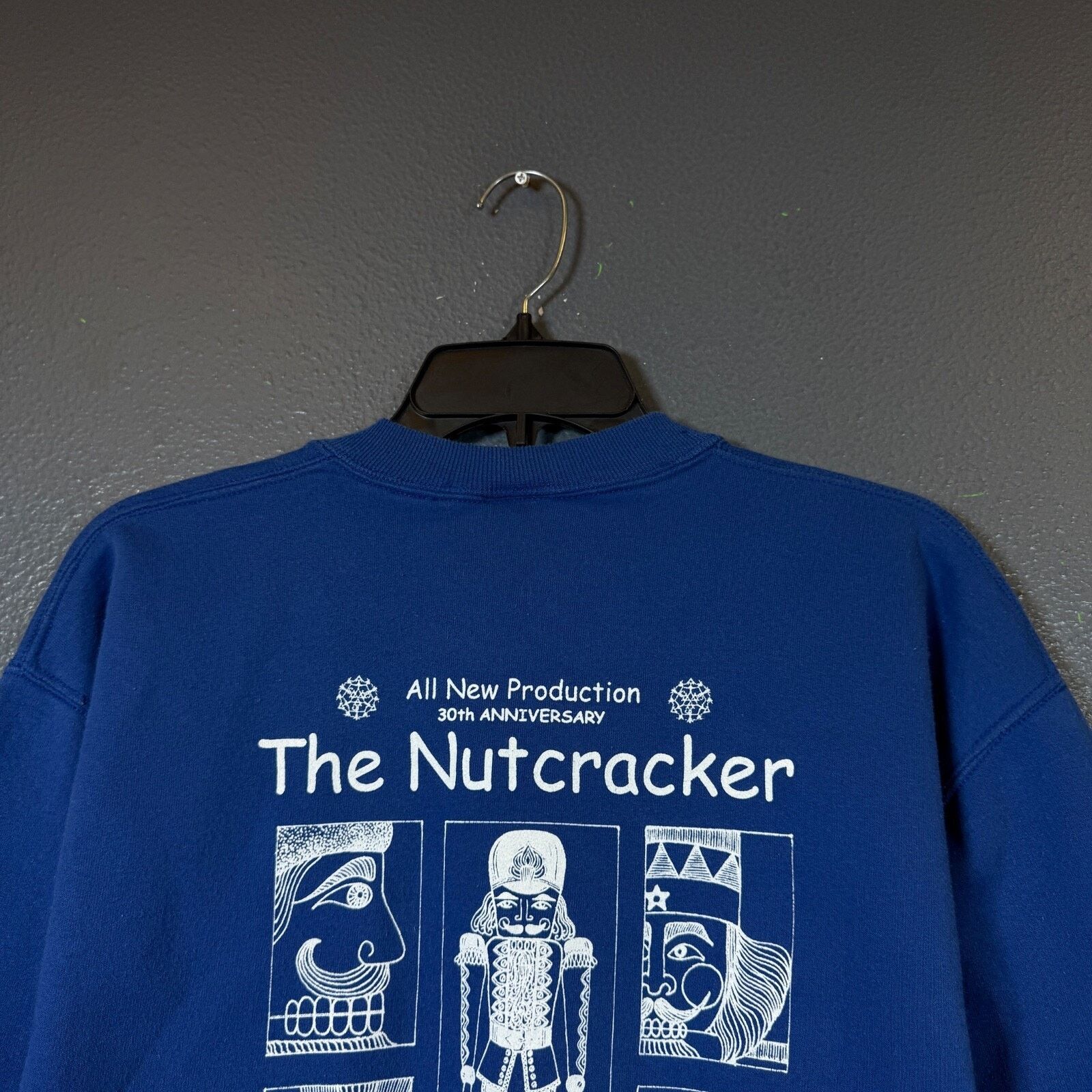 Jerzees Jerzees S blue vintage sweatshirt 00s The Nutcracker Oregon Size US S / EU 44-46 / 1 - 3 Thumbnail