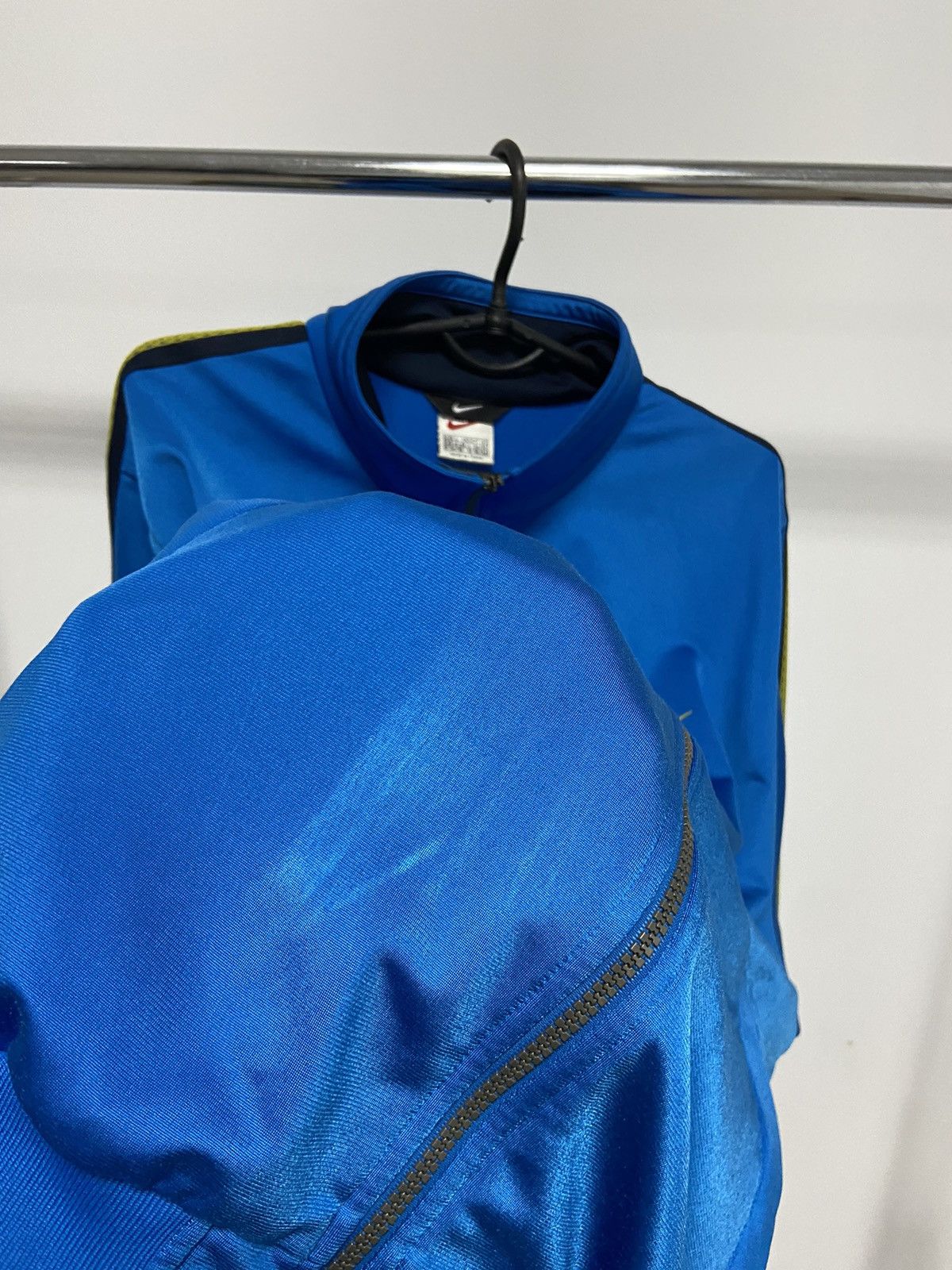 Nike × Vintage Nike Vintage Sweatshirt Windbreaker Big Swoosh Logo 90s Size US L / EU 52-54 / 3 - 9 Thumbnail