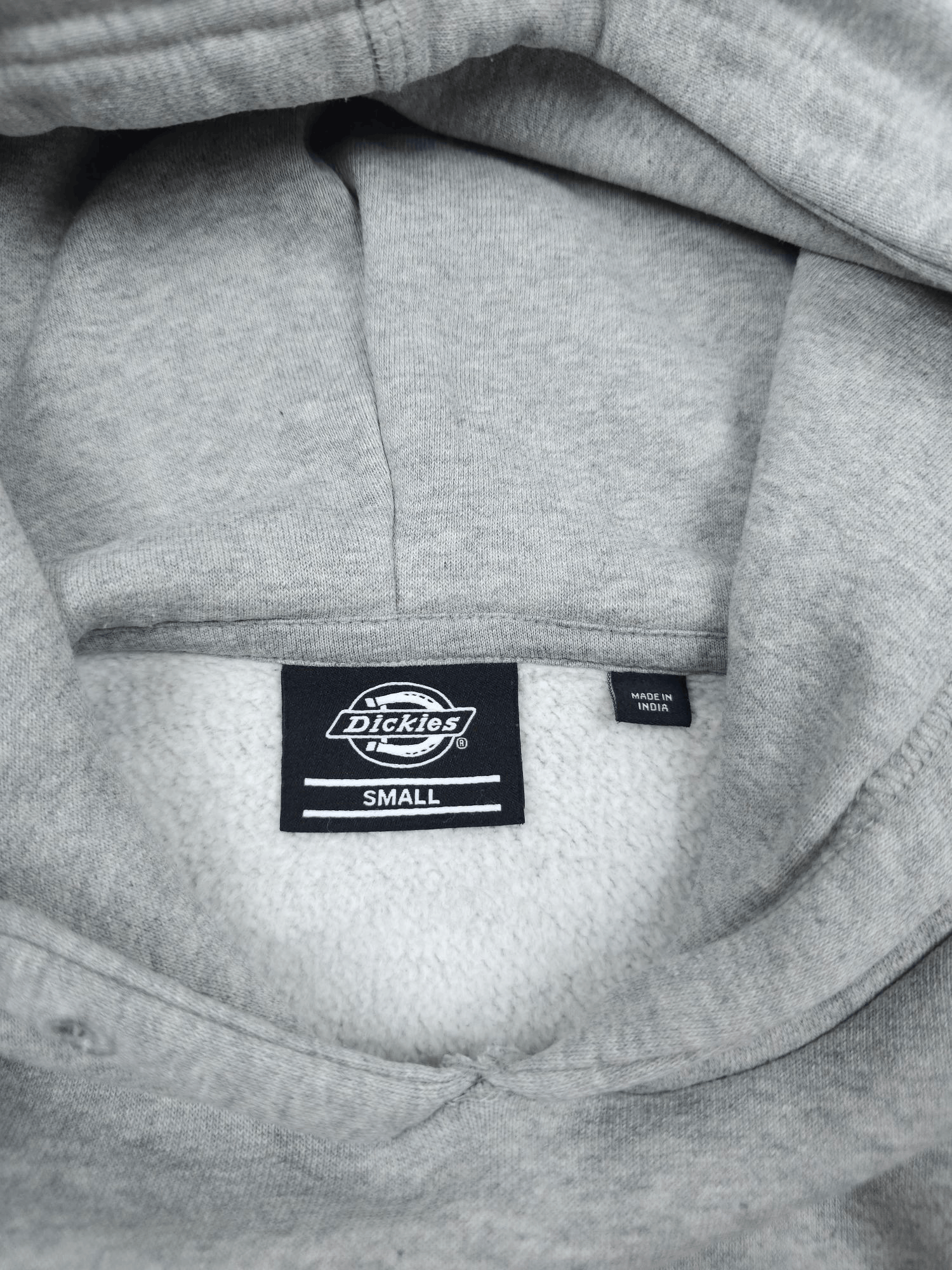 Dickies 💎 Vintage Dickies Logo Basic Gray Sweatshirt Hoodie Y2K Size US S / EU 44-46 / 1 - 5 Thumbnail