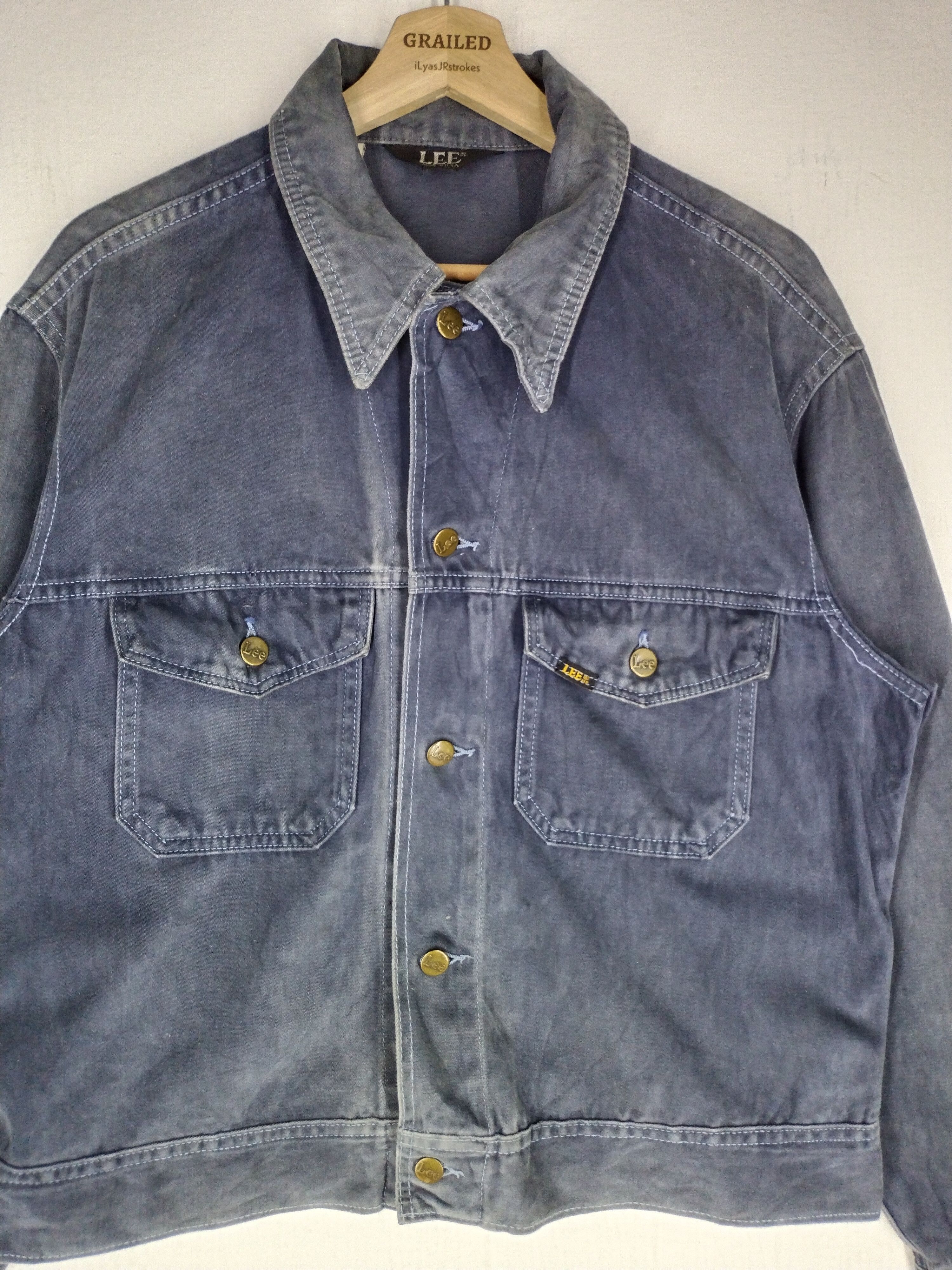 Lee Vintage Lee Worker Denim Jacket Made In USA Size US M / EU 48-50 / 2 - 2 Thumbnail