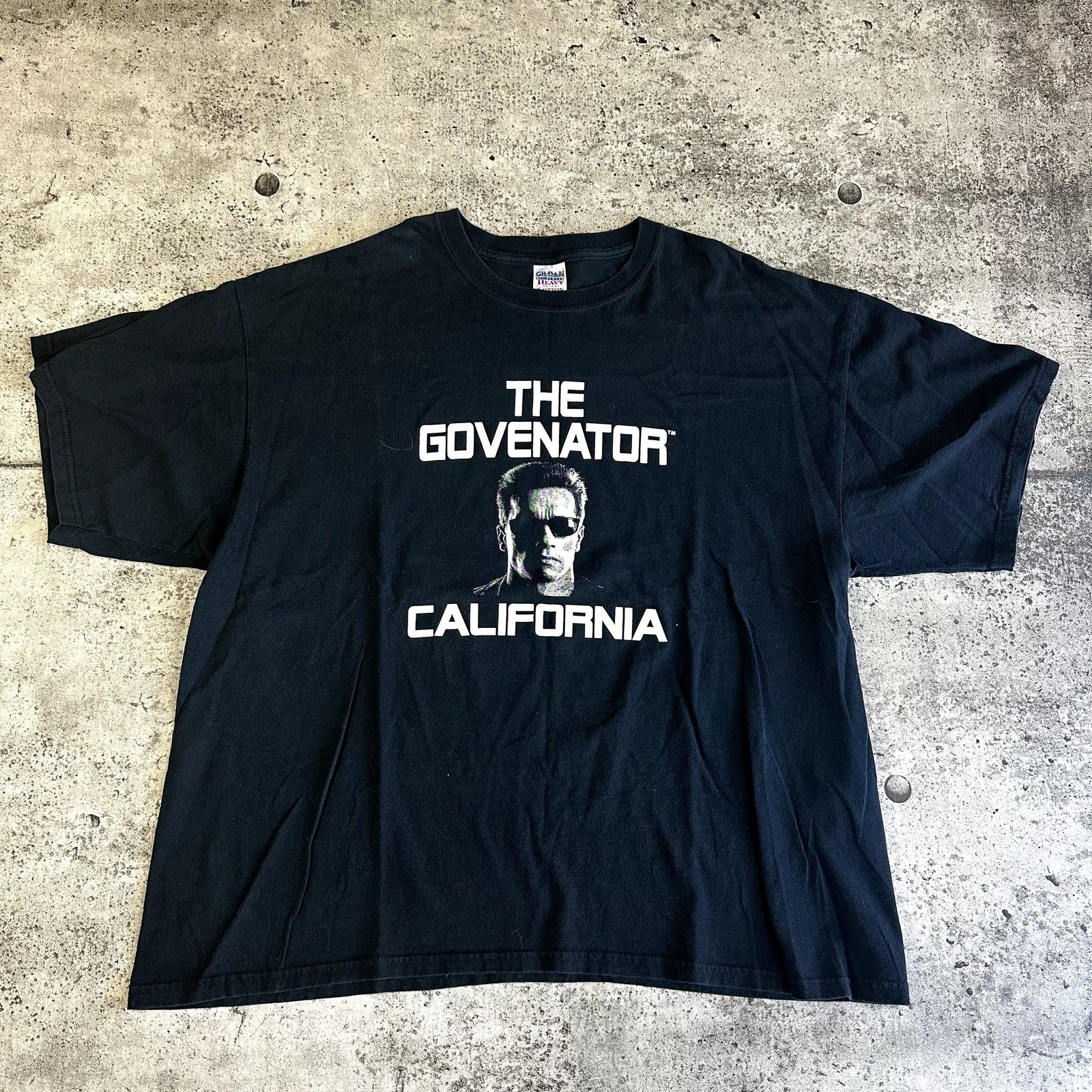 Gildan The Governator California Size XXL Arnold Schwarzenegger | Grailed