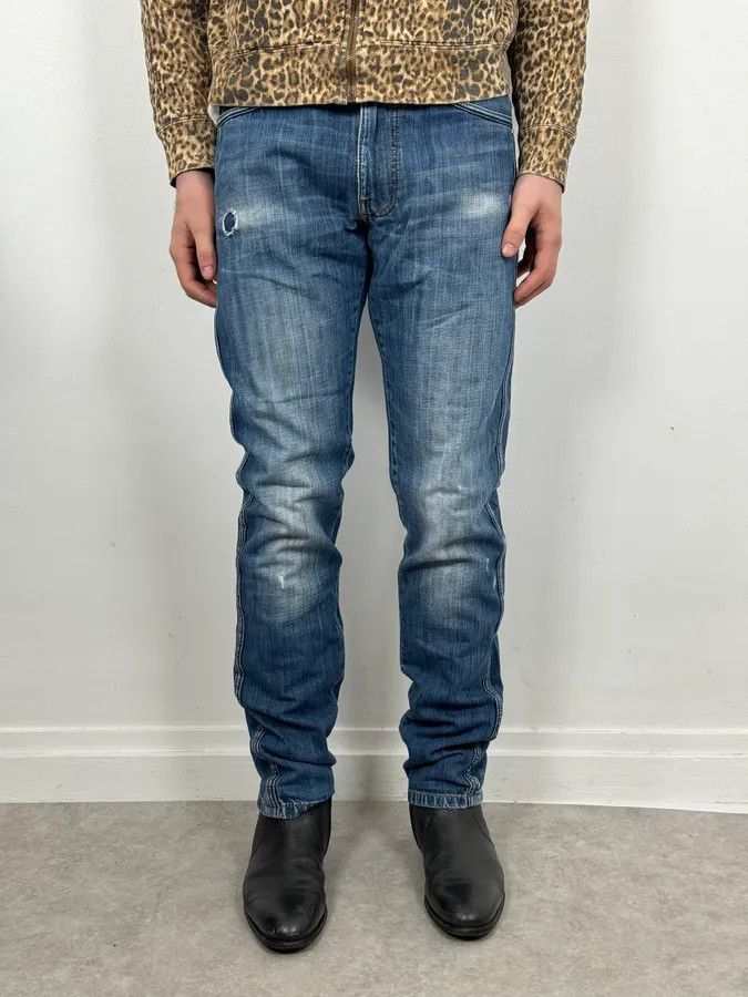 Vintage SS2009 Costume National Blue Denim Jeans Size US 32 / EU 48 - 1 Thumbnail