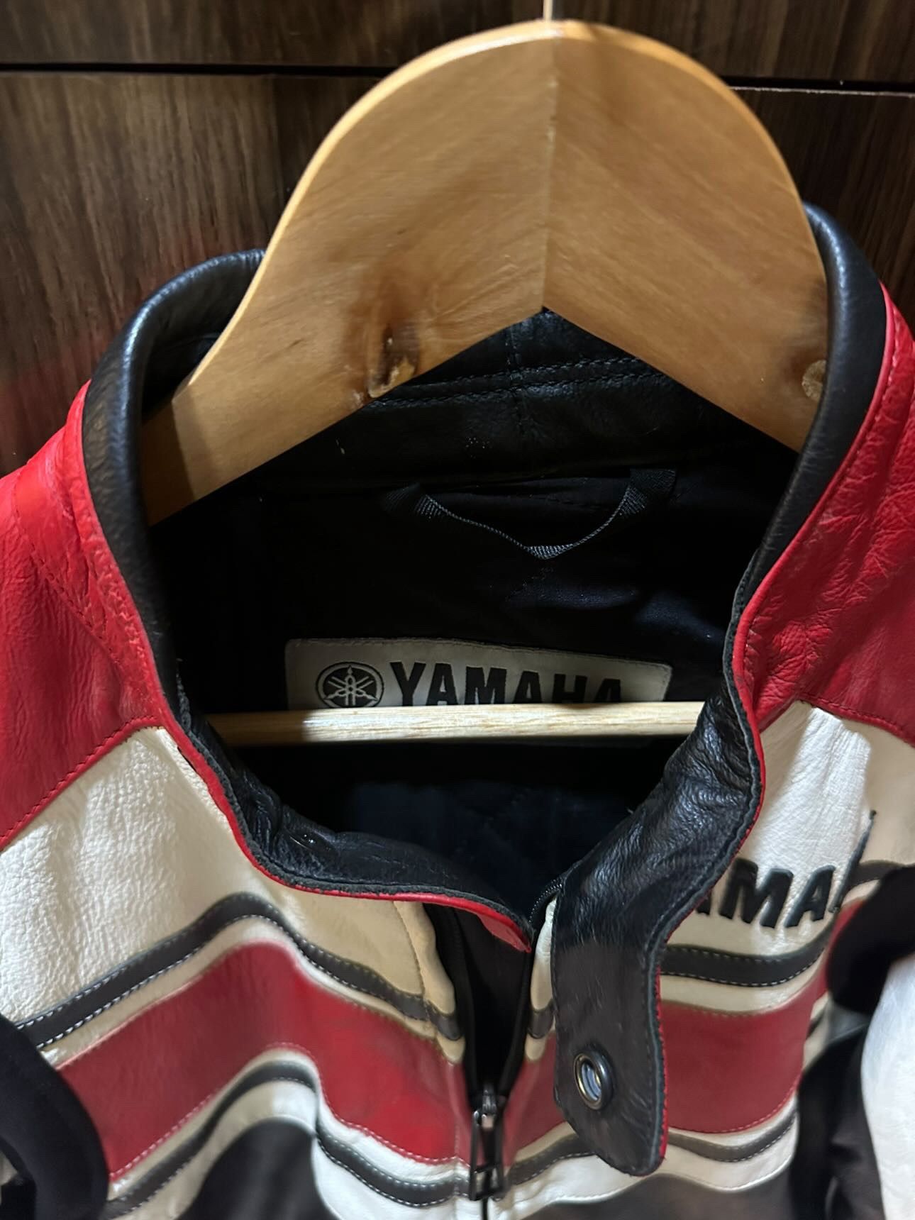 Yamaha VTG Yamaha Cow Leather Jacket/Racing Jacket/Bikers Jacket Size US S / EU 44-46 / 1 - 4 Thumbnail